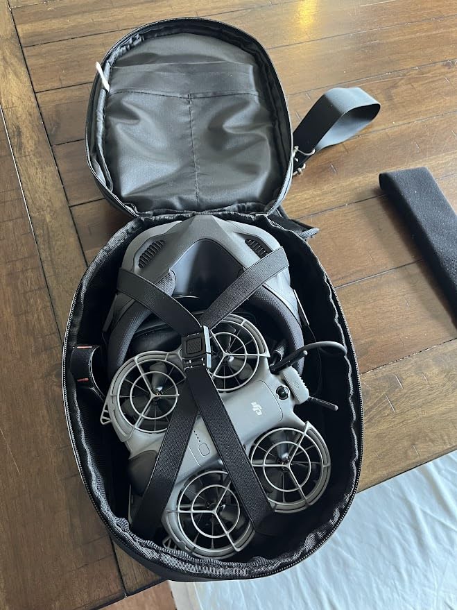 JSVER Carrying Case For DJI Mini Waterproof Shockproof Backpack Case Compatible with DJI Mini/Air/Mavic 1/AVATA Remote & Smart Controller customer photo 2