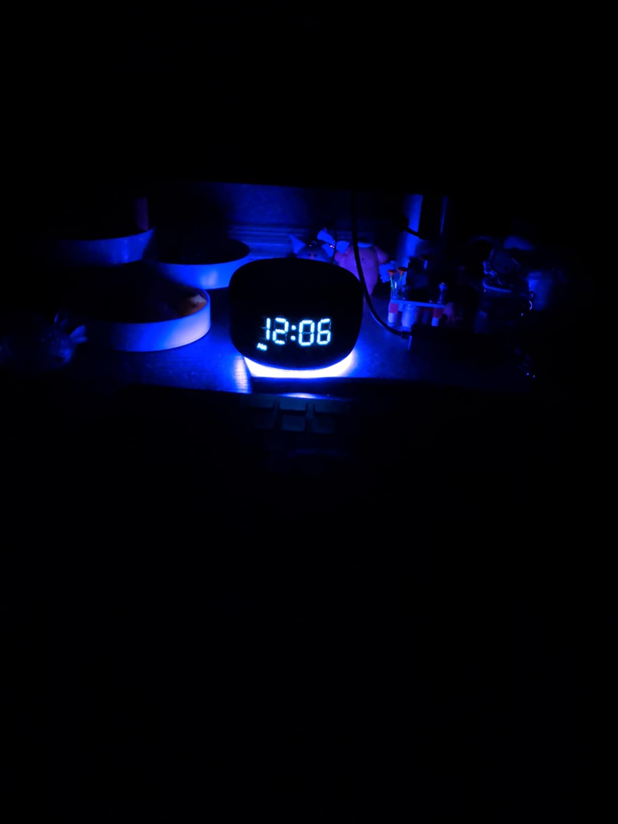 BUFFBEE Alarm Clock with Bluetooth Speaker & FM Radio for Bedside - Gradual Wake-Up Sounds, Fully Dimmable Display & Ambient Night Light, Plug-in Digital Clock for Bedroom customer photo 2