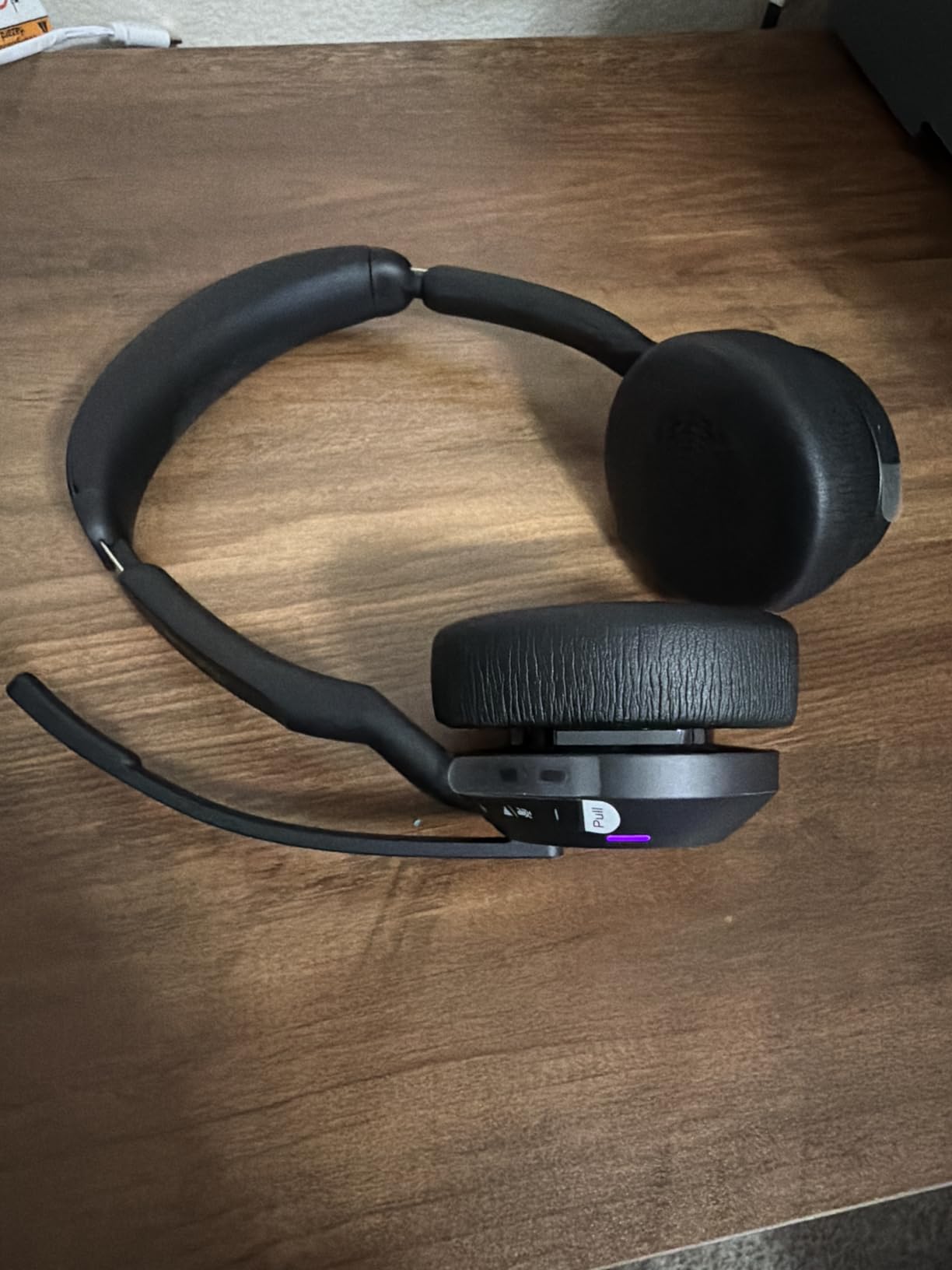 Jabra Evolve2 55 Stereo Wireless Headset - Features AirComfort Technology, Noise-Cancelling Mics & Active Noise Cancellation - MS Teams Certified, Works with Other Platforms - Black customer photo 1