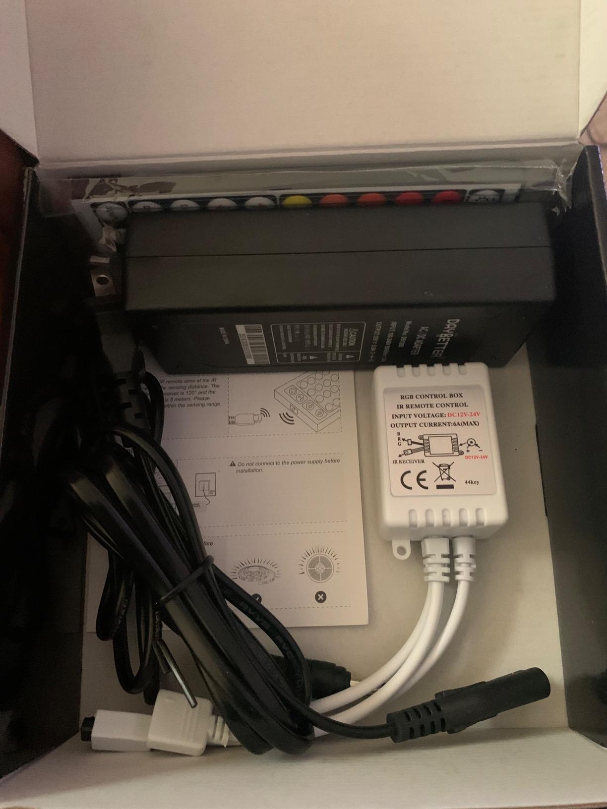 DAYBETTER LED Strip Lights 200 ft (2 Rolls of 100 ft), Smart App Control Lighting Bedroom Rome Decor with Remote, RGB Music Sync Color Changing LED Lights for Party customer photo 2