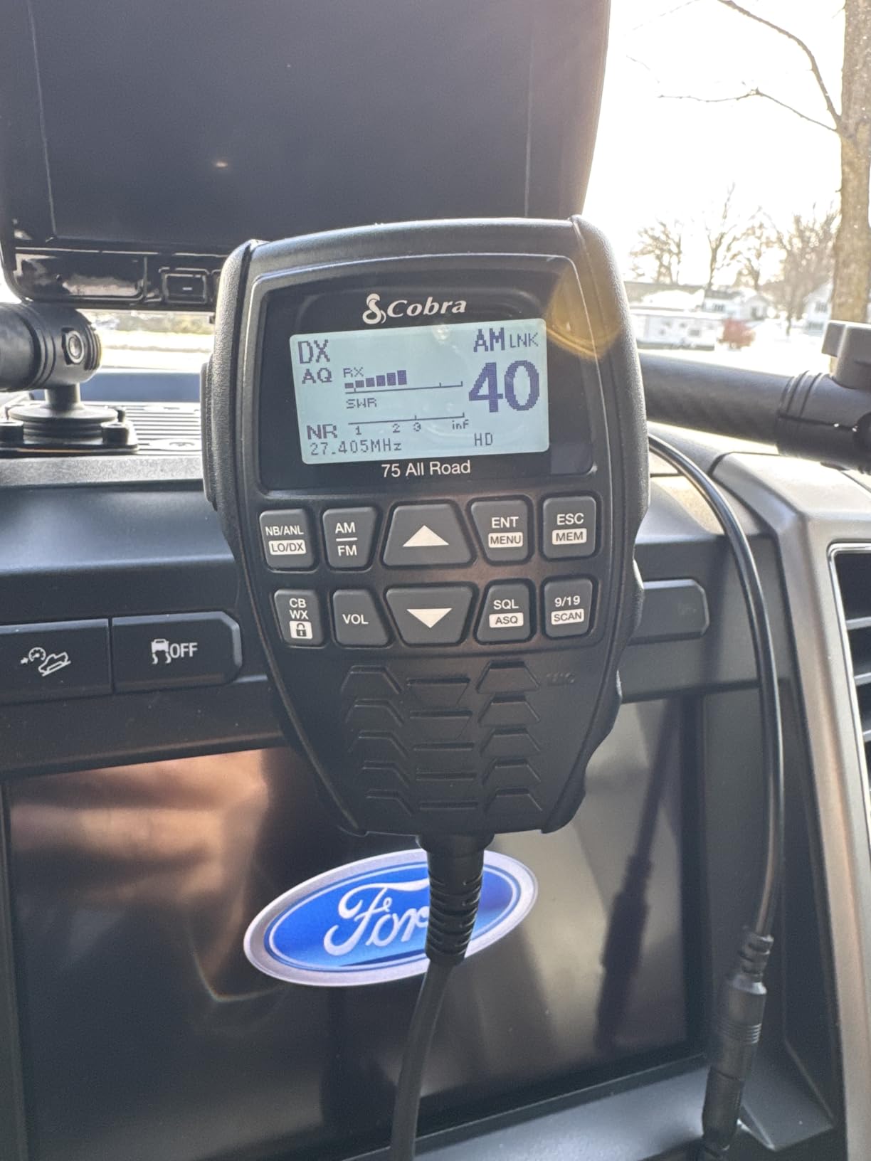 Cobra 75 All Road Wireless CB Radio - Dual-Mode AM/FM, Full 40 Channels, Bluetooth Connectivity, Digital Noise Cancellation, Waterproof customer photo 1