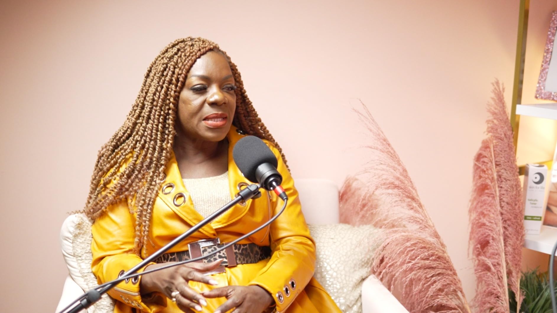 FIFINE XLR Dynamic Microphone, Vocal Podcast Microphone with Cardioid Pattern, Studio Metal Mic for Streaming Voice-Over Dubbing Video Recording, Black-K669D customer photo 2