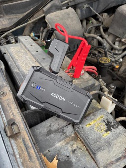 AstroAI S8 Car Battery Jump Starter for Up to 6.0L Gas & 3.0L Diesel Engines, 12V Portable Jump Box customer photo 1
