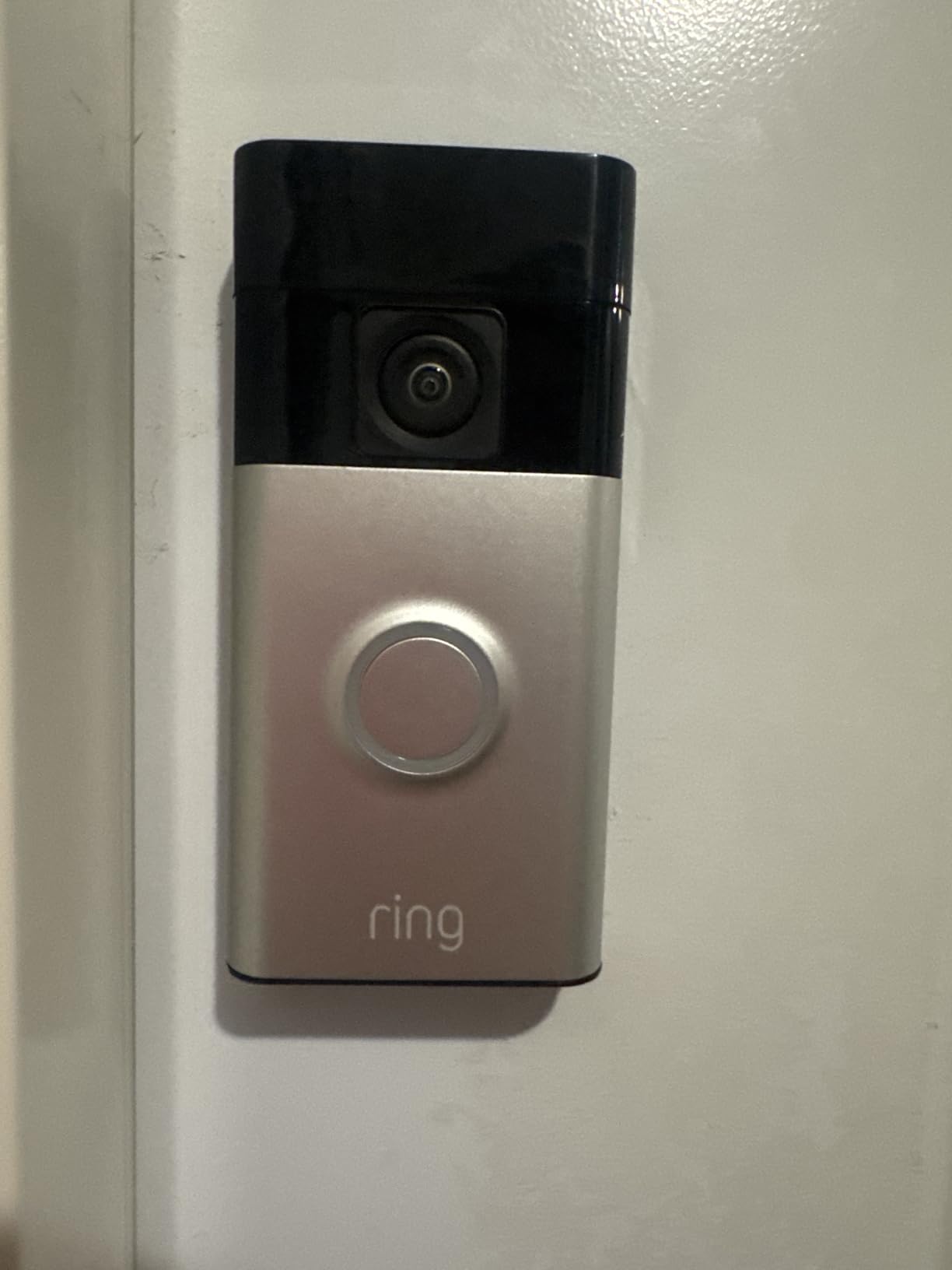 Ring Battery Doorbell, Home or business security with Head-to-Toe video, Live View with Two-Way Talk, and Motion Detection & Alerts, Satin Nickel customer photo 2