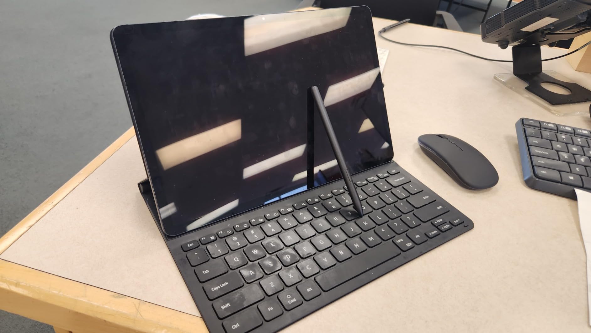 Mystic Black Tab S7 FE Pen for Samsung Galaxy Tab S7 FE SPen Stylus Pen Replacement + Free 5 Tips for Samsung Galaxy Tab S7 FE Stylus S Pen customer photo 2