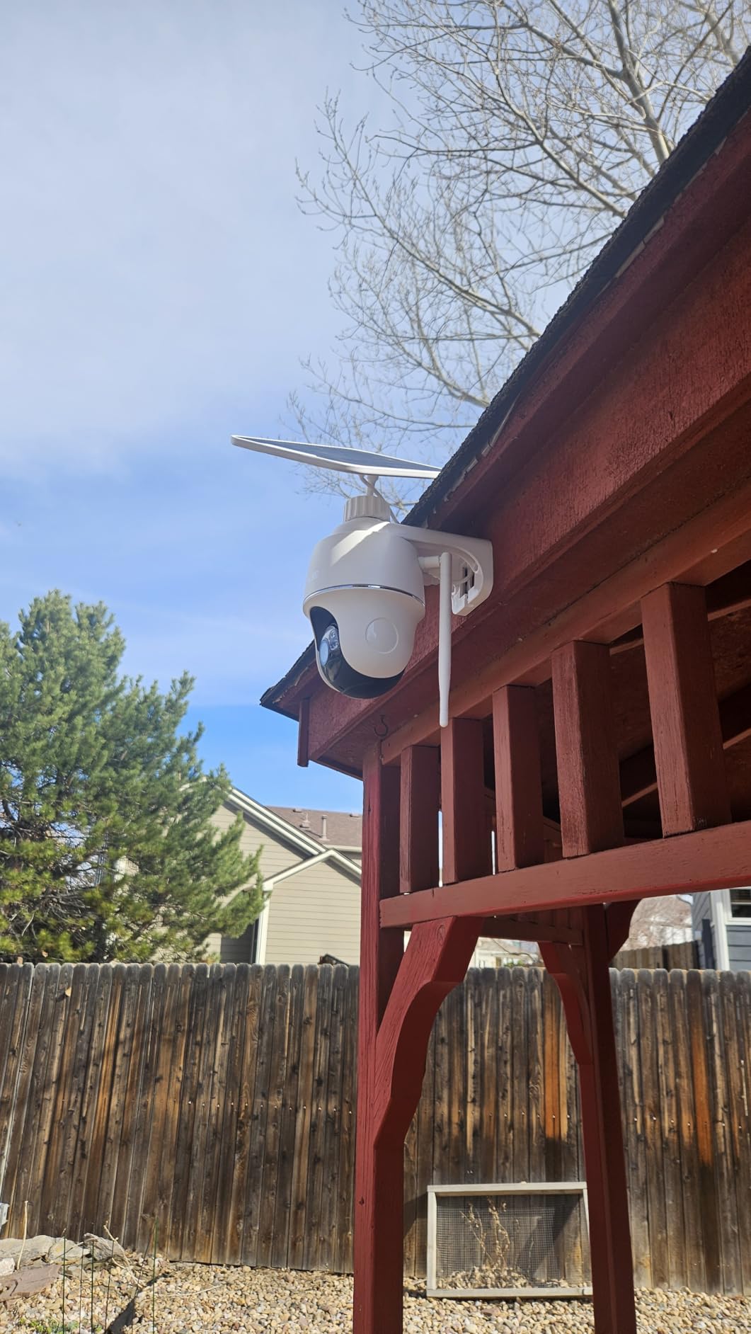 REOLINK First 4K Solar Security Cameras Wireless Outdoor, Argus PT Ultra+Solar Panel, 360° Pan Tilt Auto-Tracking, 8MP Color Night Vision, 2.4/5 GHz Wi-Fi 6, No Subscriptions, Home Hub Compatible customer photo 1