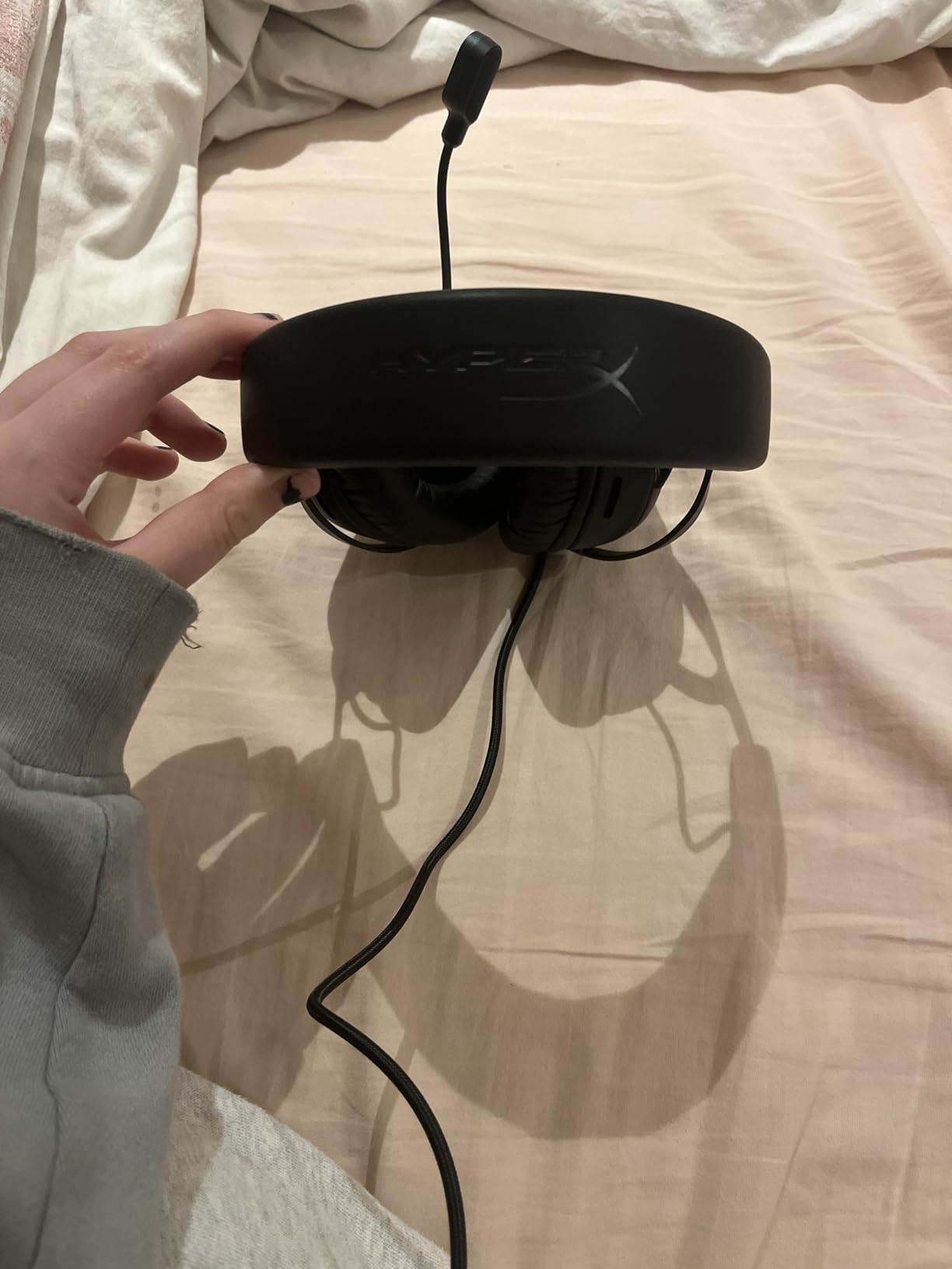 HyperX Cloud III - Wired Gaming Headset, PC, PS5, Xbox Series X|S, Angled 53mm Drivers, DTS Spatial Audio, Memory Foam, Durable Frame, Ultra-Clear 10mm Mic, USB-C, USB-A, 3.5mm - Black customer photo 2