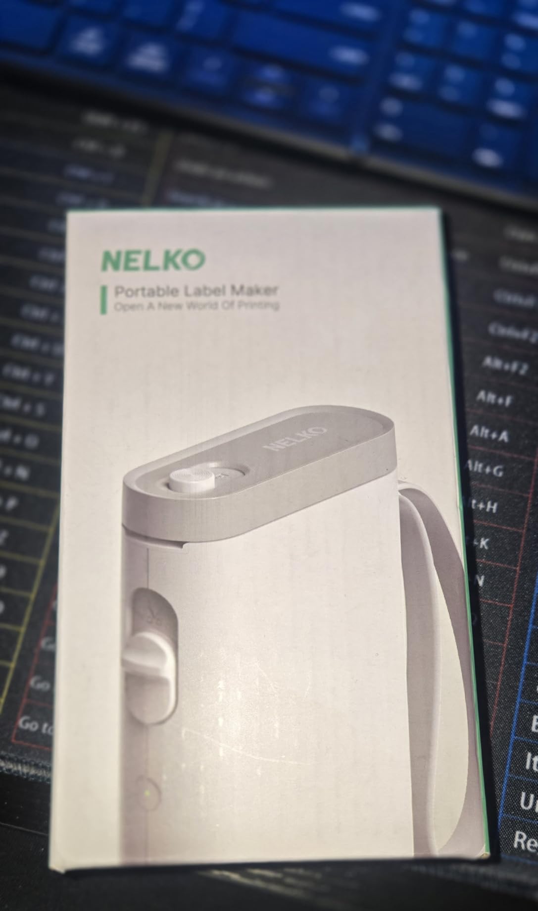 Nelko Label Maker Machine with Tape, P21 Bluetooth Label Printer, Wireless Mini Label Makers with Multiple Templates for School Office Home customer photo 2