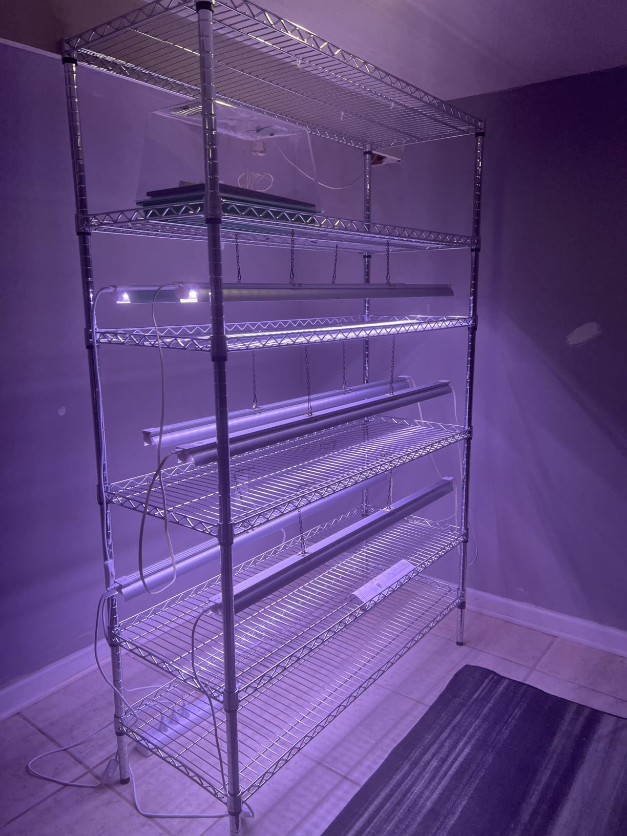 Amazon Basics Smart Plug Power Strip with 6 Individually Controlled Outlets and 3 USB Ports (2 USB-A and 1 USB-C), WiFi, Works with Alexa Only, 2.4 GHz, No Hub Required, White customer photo 2