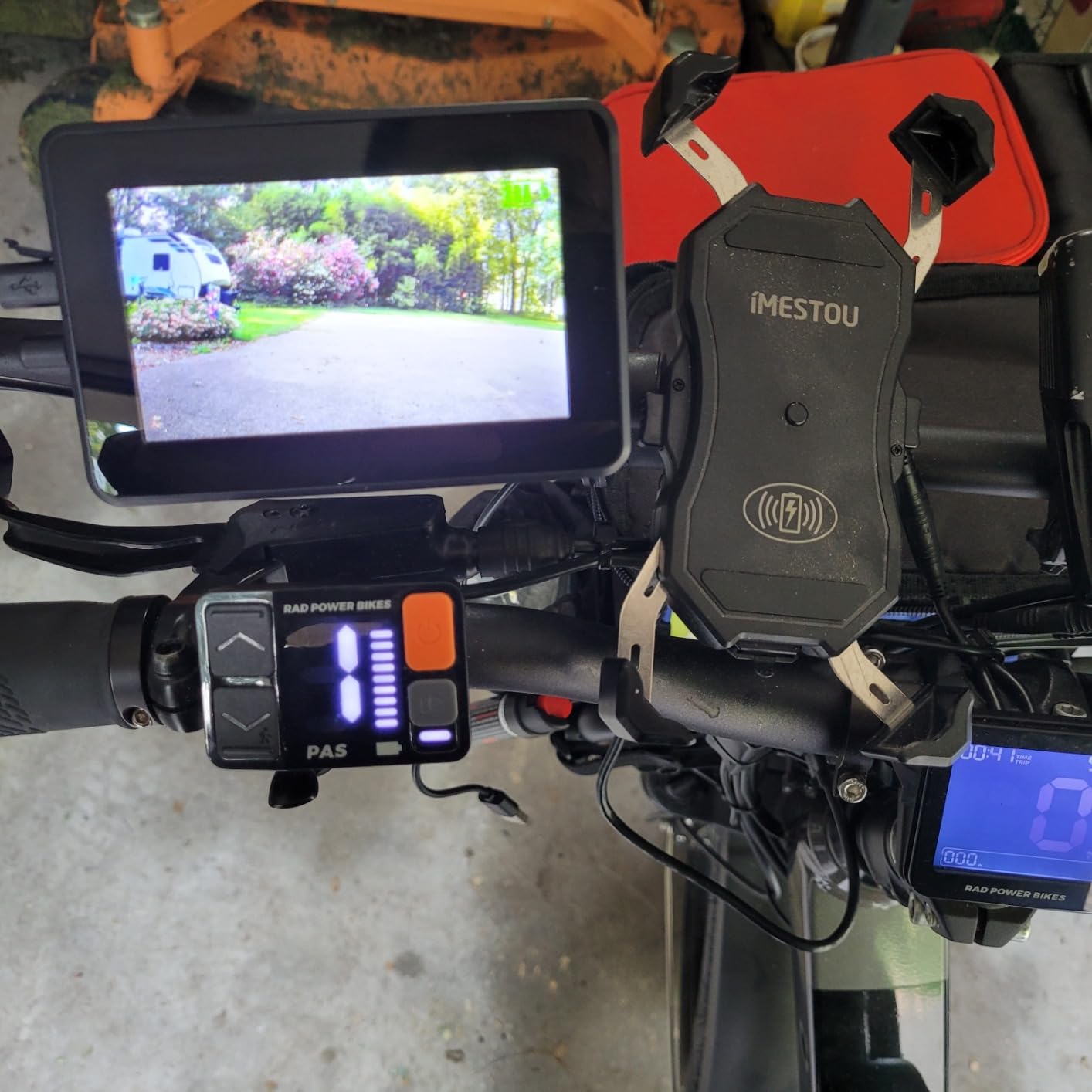 Bike Rear View Camera: HD 1080P Color Night Vision Real Time Monitoring of Situation Behind Rider - 2Mins Easy Installation Designed for Commuters and Outdoor Cyclists customer photo 1