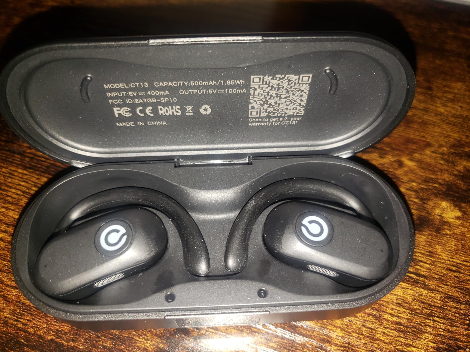 CXK Bone Conduction Headphones Bluetooth 6.0 Open Ear Headphones with Mic, Premium Loud Sound 10Hrs Playtime Bluetooth Headphones, IPX6 Waterproof Sports Headset for Running, Cycling, Walking customer photo 1