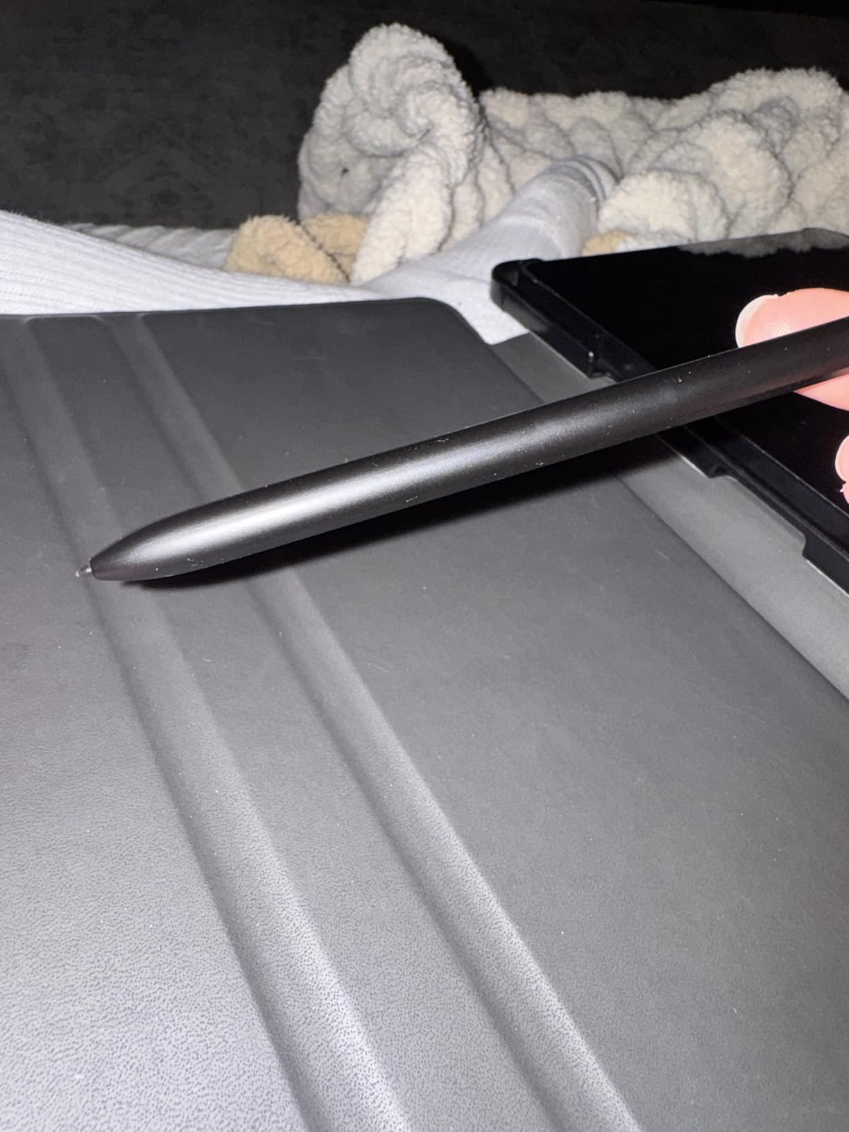 Galaxy Tab S9 Series S Pen for Writing, Drawing, Navigating Tablet, Easy Charging on Magnetic Holder, IP68 Rating, Air Command for Personalized Actions, US Version, EJ-PX710BBEGUJ, Black customer photo 1