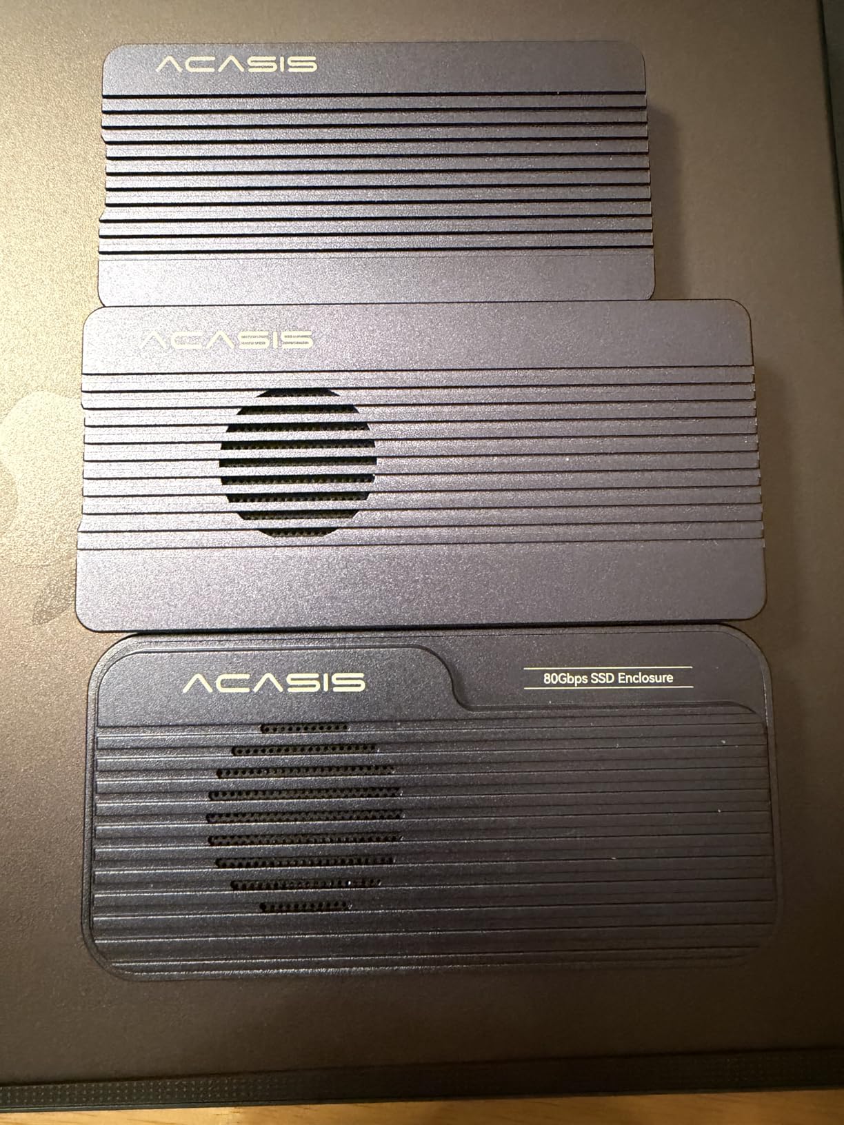 ACASIS 40Gbps M.2 NVMe SSD Enclosure, with Cooling Fan, M.2 Enclosure Compatible with Thunderbolt 4/3,USB4/USB3.2/3.1/3.0/2.0, TBU 405 Pro for M1 M2 Pro/Max Support 2280/2260/2242/2230 customer photo 2