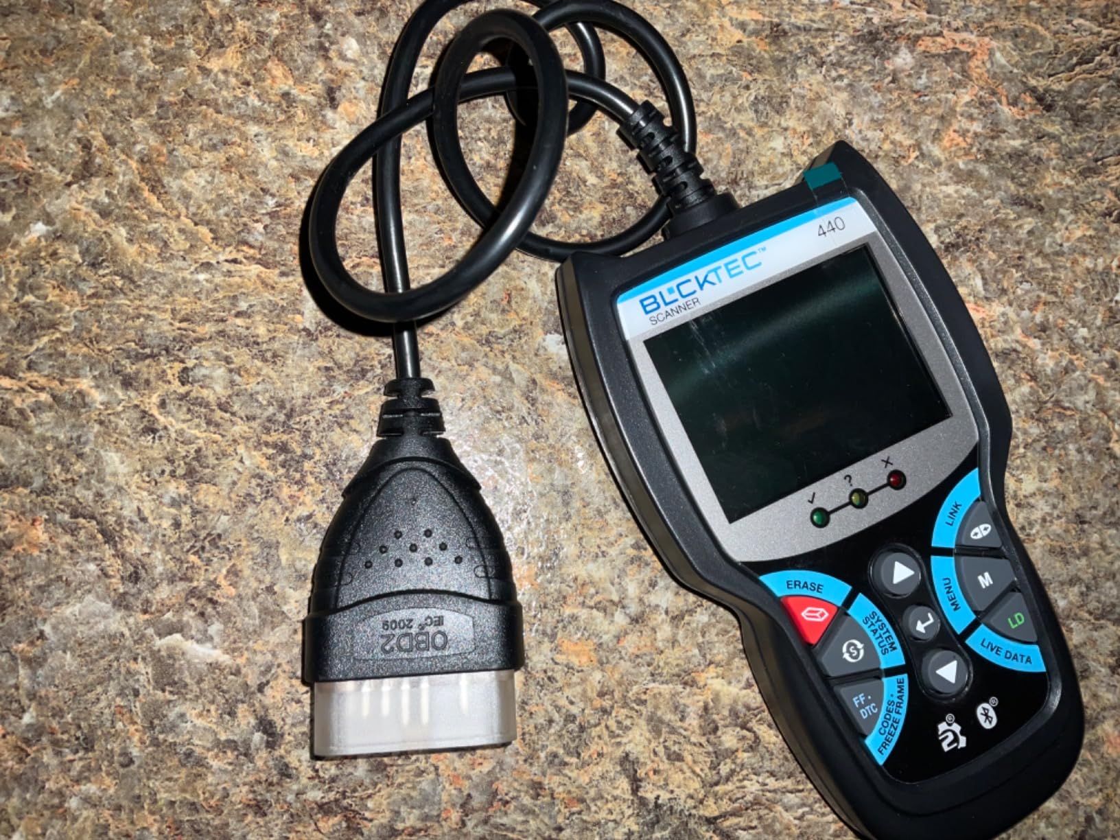 BLCKTEC 440 Bluetooth OBD2 Scanner Diagnostic Tool - Car Code Reader and Scanner for Car - Comes with Live Data - Battery/Charging System Test - Works for All OBD Compliant Cars 1996 & Newer customer photo 2