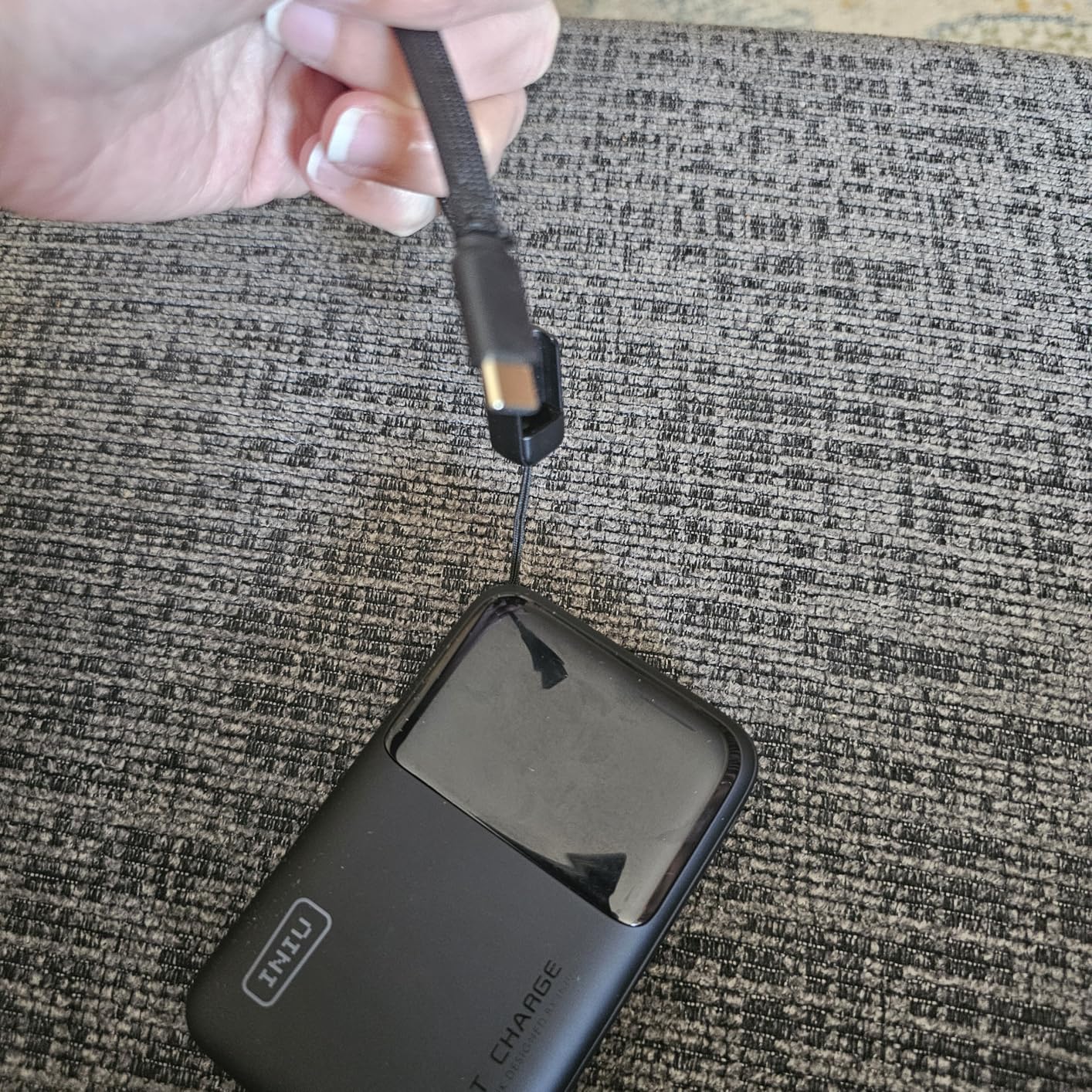 INIU Portable Charger, 20000mAh 65W Compact USB C Laptop Power Bank, PD QC Fast Charging 3-Output Battery Pack customer photo 2