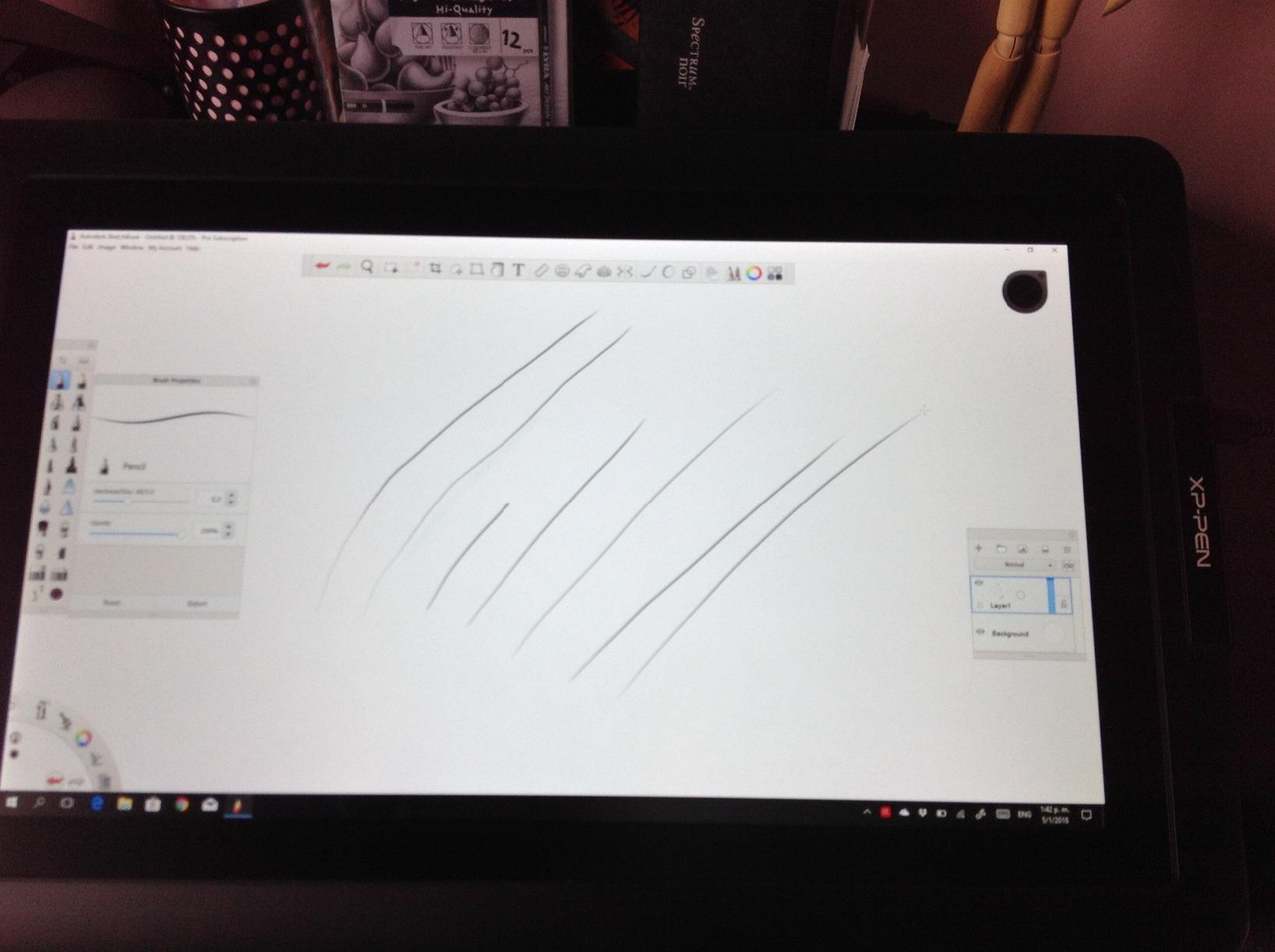 XP-Pen Artist Pro 16 Gen2 2.5K QHD Drawing Tablet, 16 inch Full Laminated Anti-Glare Screen customer photo 1