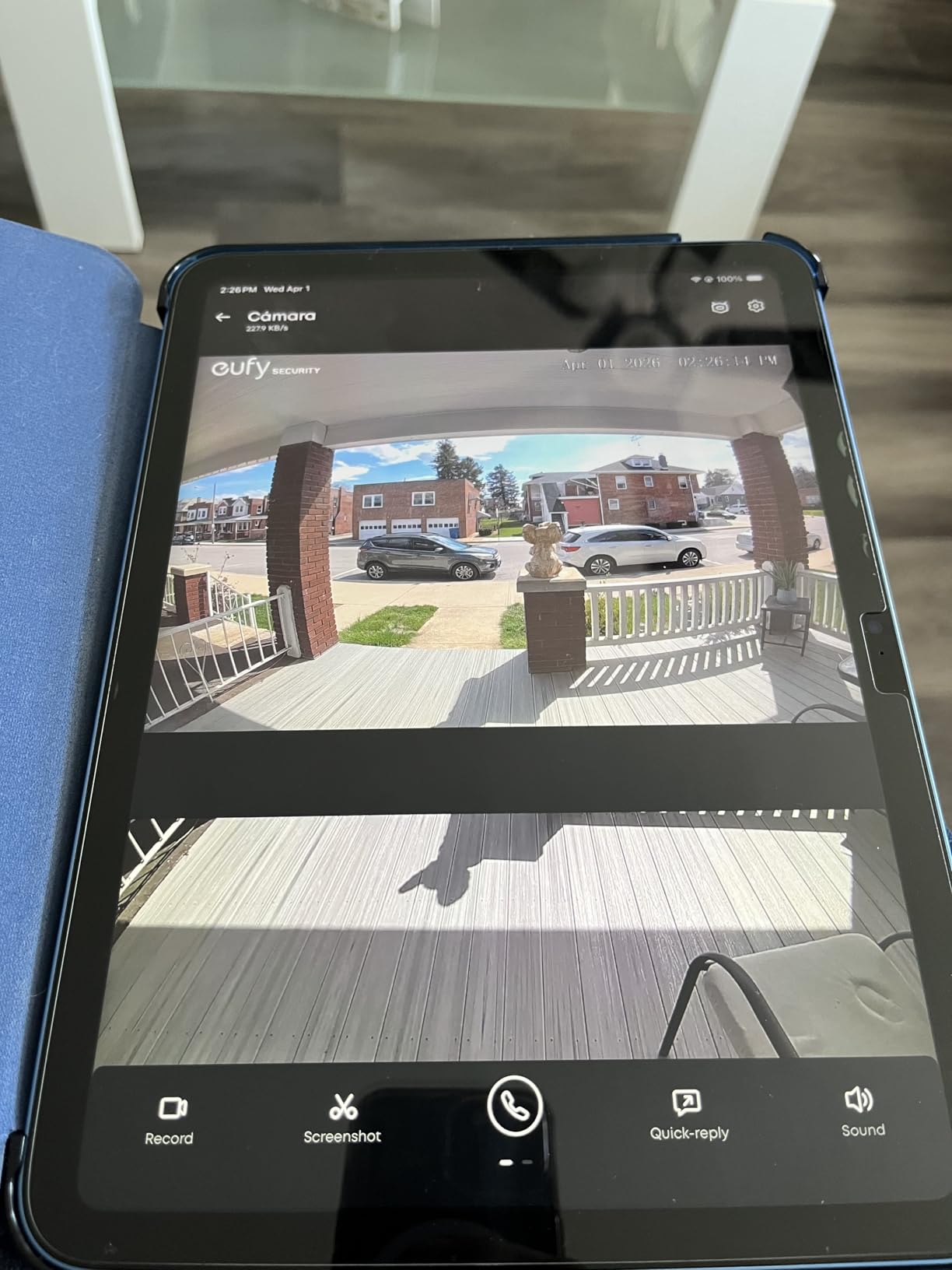 eufy Security Video Doorbell E340, No Subscription, Dual Cameras, 2K FHD, Head-to-Toe View, Doorbell Camera Wireless & Wired, Color Night Vision, Two-Way Talk, AI Motion/Package Detection customer photo 2