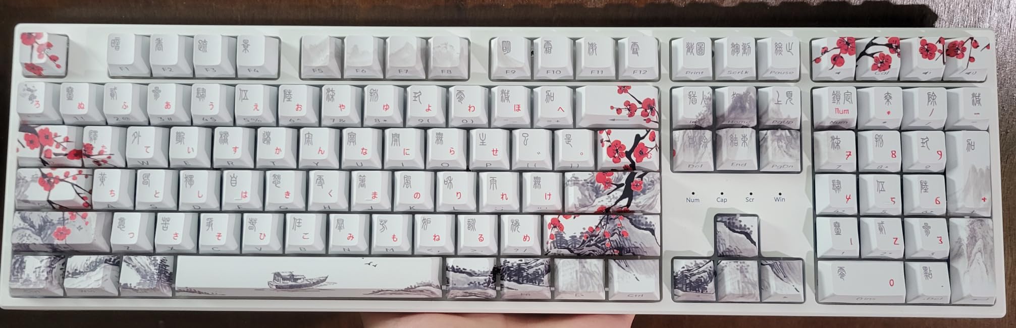 Redragon K668 RGB Gaming Keyboard, 108 Keys Wired Mechanical Keyboard w/Extra 4 Hotkeys, Sound Absorbing Foams, Upgraded Hot-swappable Socket, Mixed Color Keycaps x 2 Sets, Red Switch customer photo 1