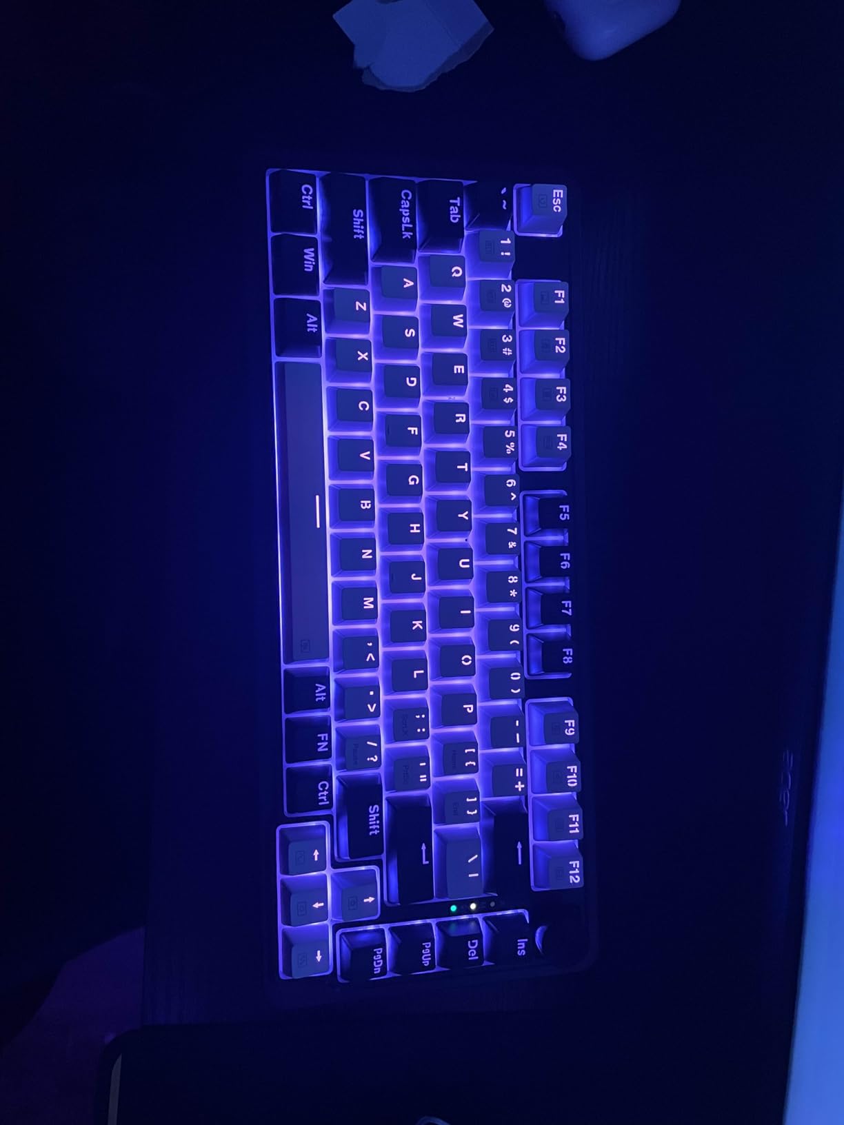 Redragon K673 PRO 75% Wireless Gasket RGB Gaming Keyboard, 3-Modes 81 Keys Compact Mechanical Keyboard Hot-Swap Socket, Dedicated Knob Control and 5-Layer Noise Dampening, Linear Red Switch customer photo 2