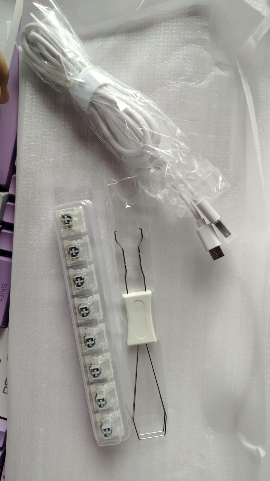 Redragon Mechanical Gaming Keyboard Wired, 11 Programmable Backlit Modes, Hot-Swappable Red Switch, Anti-Ghosting, Double-Shot PBT Keycaps, Light Up Keyboard for PC Mac customer photo 2