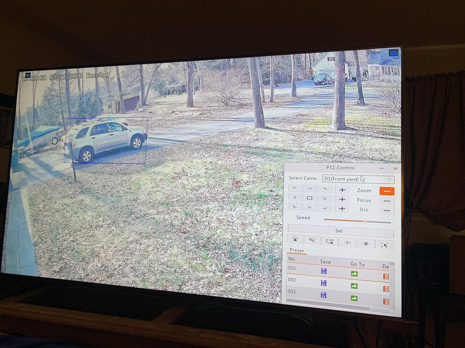 [300 Pan 90 Tilt+Human Tracking] Hiseeu 4K PoE PTZ Camera System,NVR Security Camera System w/6Pcs 5MP Wired Security Camera Outdoor&Indoor,2-Way Audio,Waterproof,7/24 Record for Home Surveillance customer photo 2