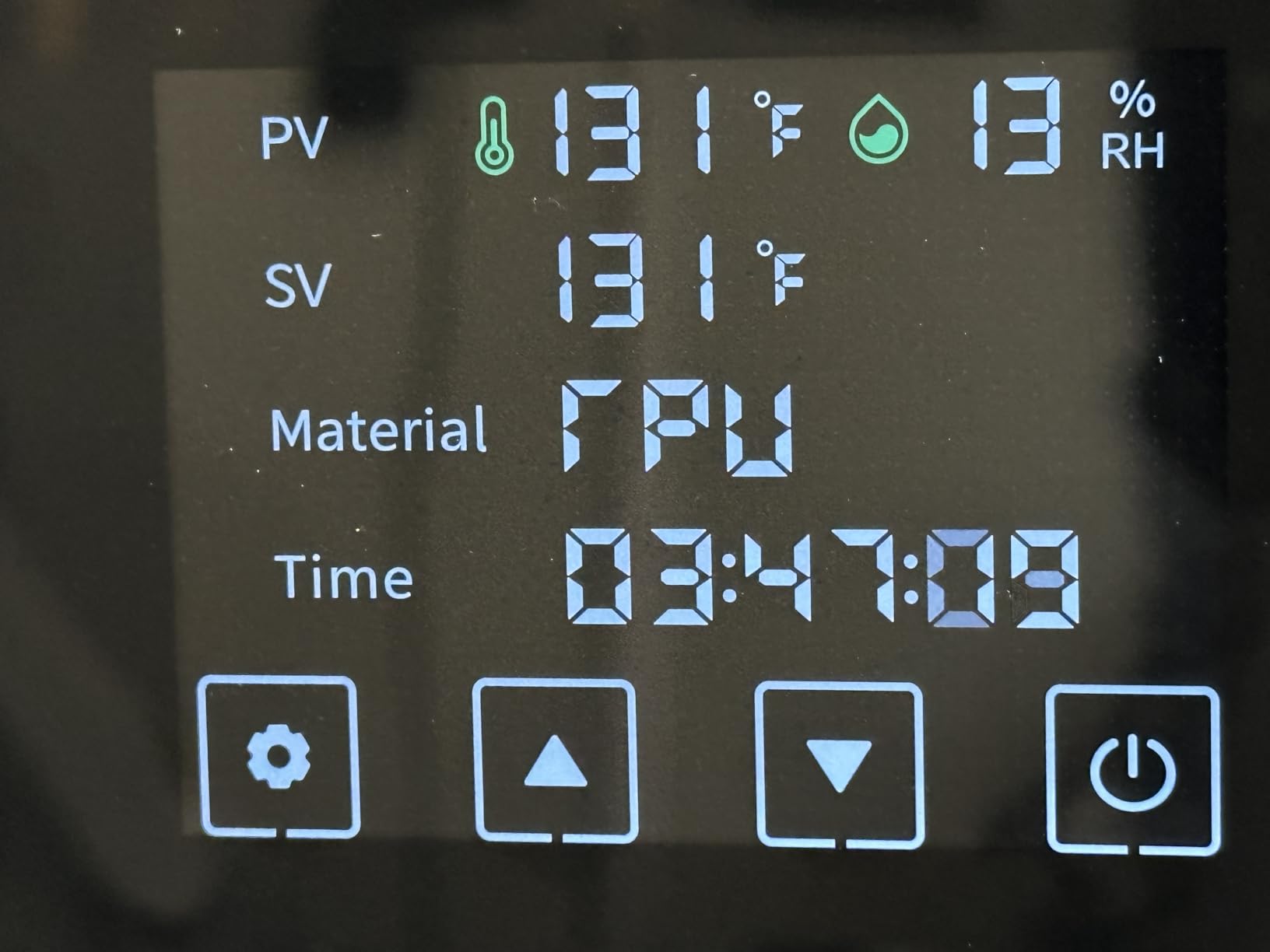 2026 New Official CREALITY Filament Dryer Box Pro 2.0 with Fans, Upgraded 360° Hot-air Circulates Heating, 1KG 3D Printer Filament Dehydrator Dry During Printing for 1.75/2.85mm PLA PETG ABS TPU Nylon customer photo 1