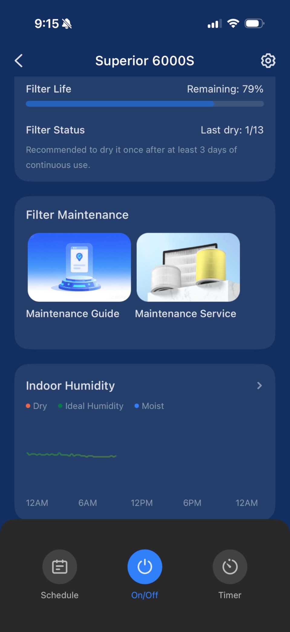 LEVOIT Superior 6000S Smart Evaporative Humidifiers for Home Whole House up to 3000ft², 6 Gal, Last 72-Hour, Premium Filter, Dry Mode, Wheels & Water Fill Hose & Foldable Storage - Quiet Sleep Mode customer photo 1