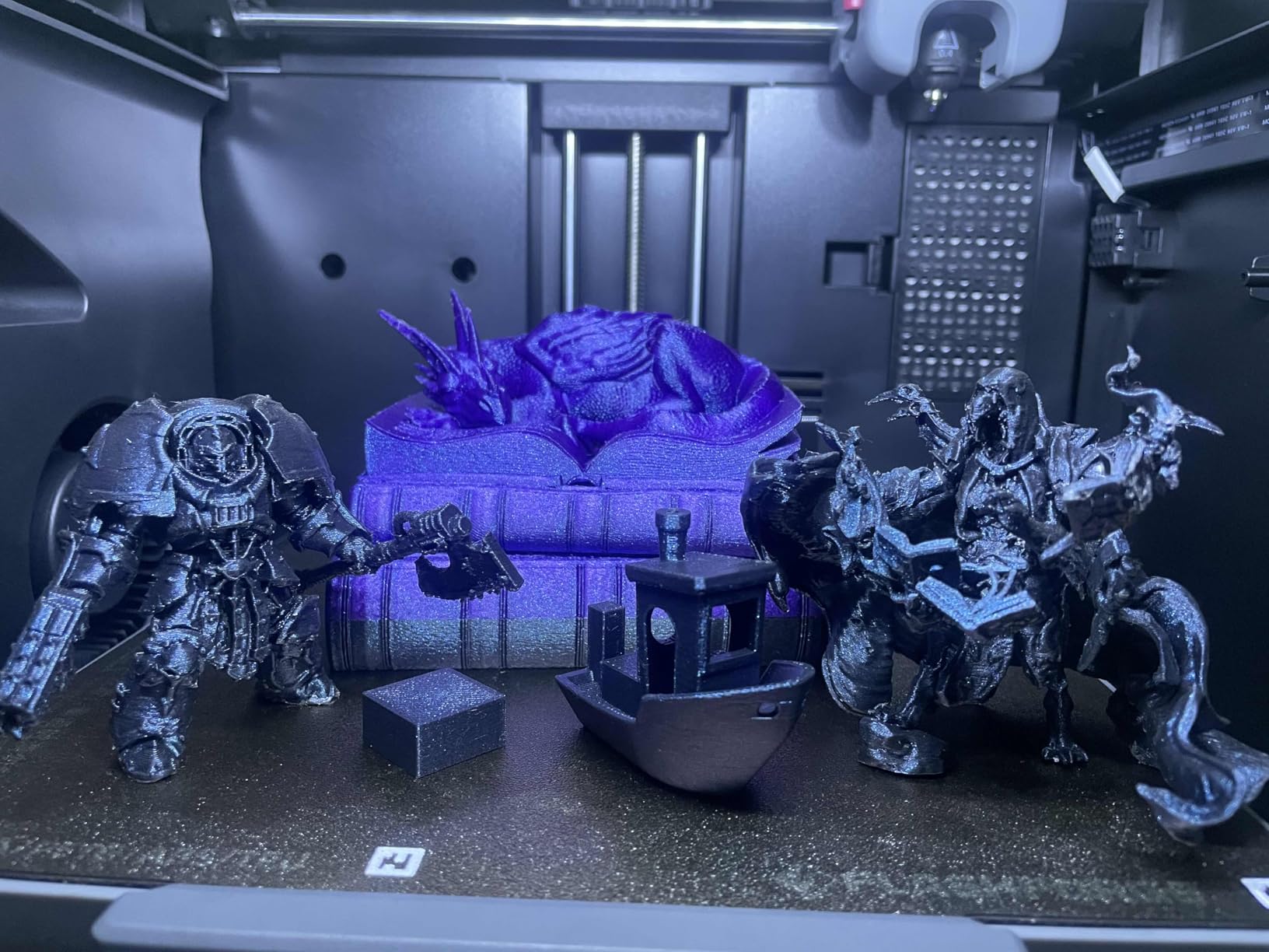 FLASHFORGE Adventurer 5M Pro 3D Printer with 1 Click Auto Printing System, 600mm/s High-Speed, Quick Detachable 280°C Nozzle, Core XY All-Metal Structure, Multi-Functional 220x220x220mm 3D Printer customer photo 1