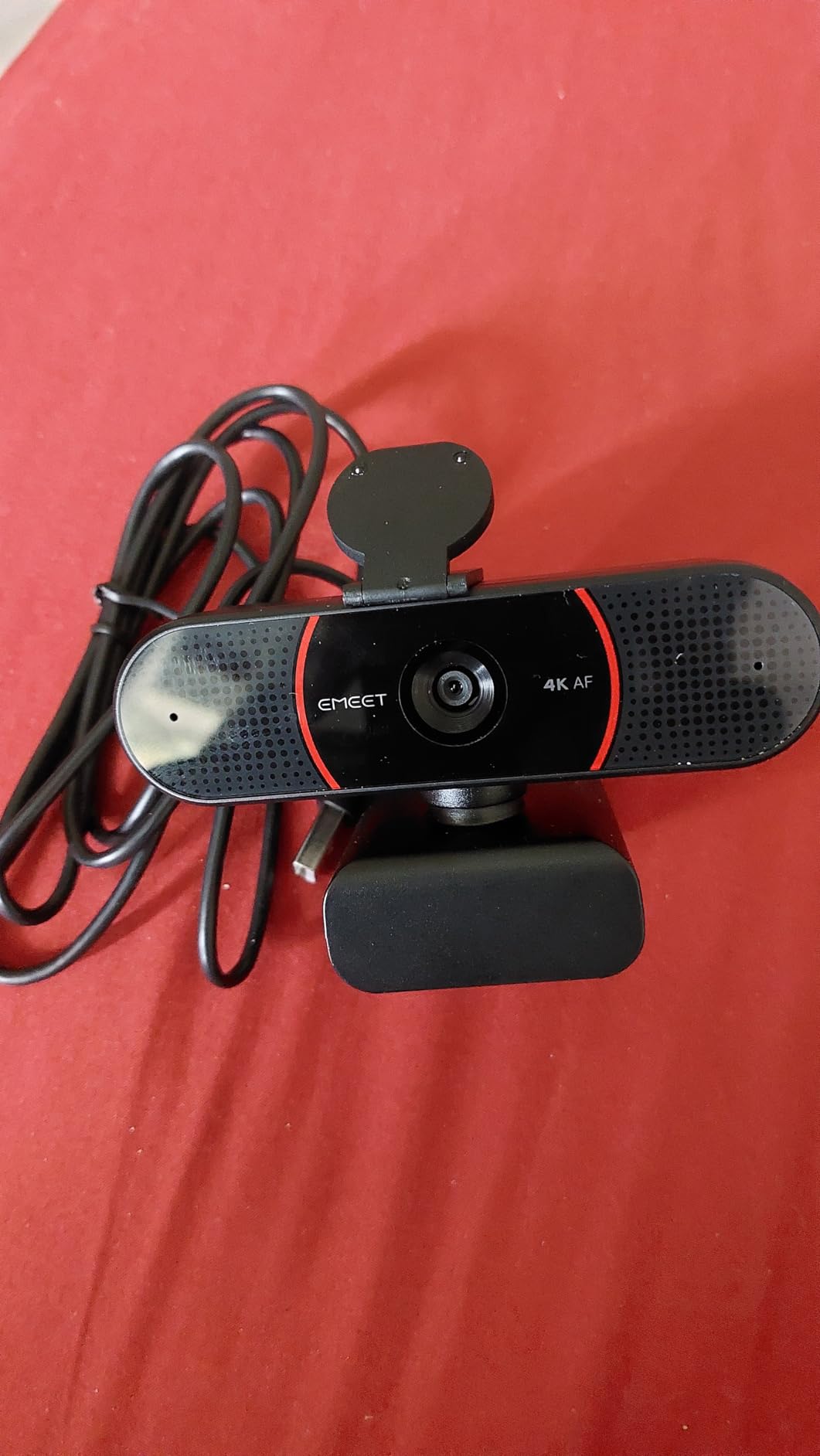 EMEET C960 4K Webcam for PC, 4K UHD CMOS Sensor, PDAF Auto Focus, Dual Omnidirectional Mics, Auto Light Correction, 73° FOV, Plug&Play Webcam w/Privacy Cover, Works w/Zoom/Teams/Skype/Google Meet customer photo 2