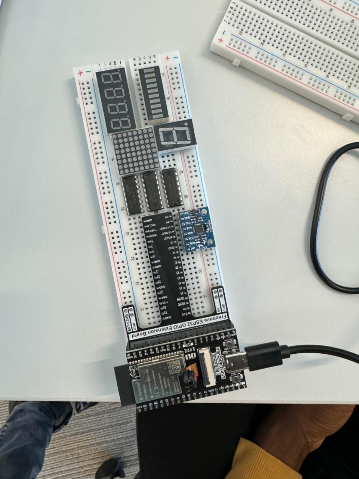 Freenove ESP32 Kit Dev CAM Board Ultimate Starter Kit, Dual-core 32-bit 240 MHz Microcontroller, Onboard Camera WiFi+BT, 795-Page Tutorial, Python C Java Code, 122 Projects, 240 Items customer photo 1