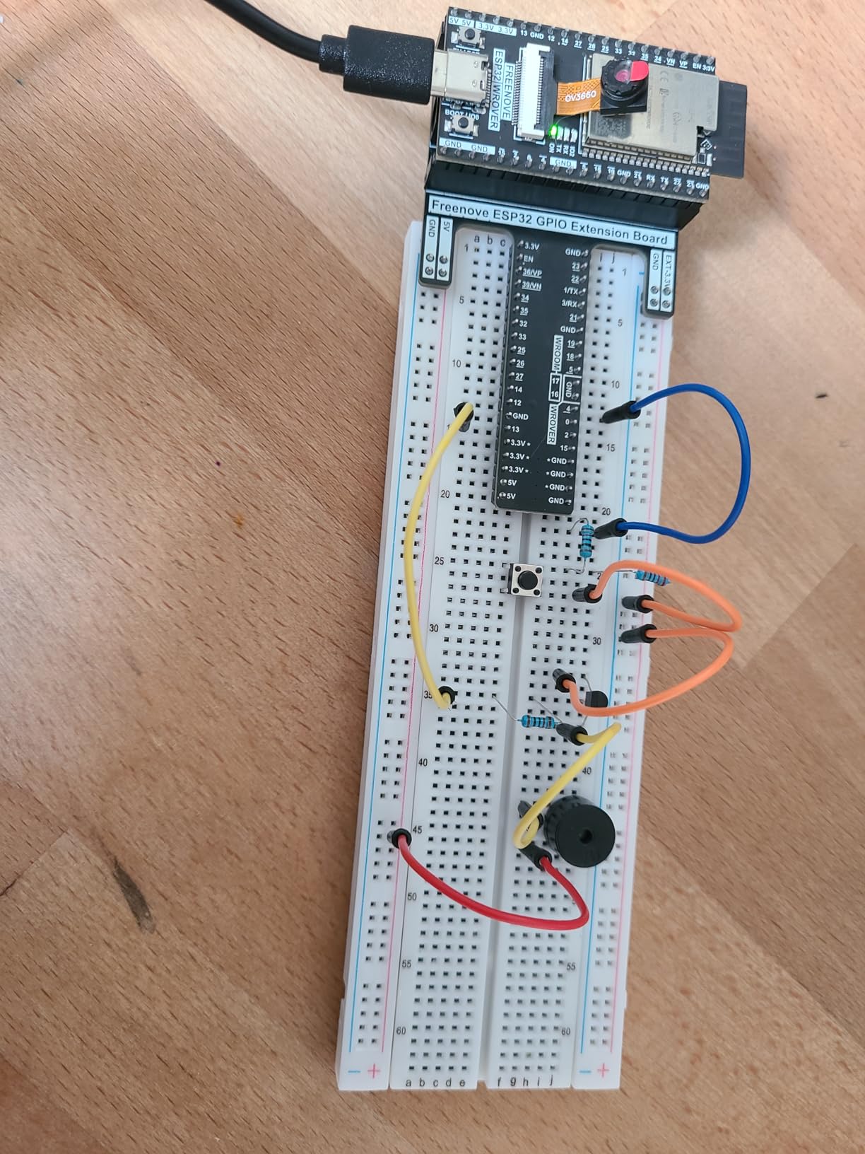 Freenove Basic Starter Kit for ESP32 CAM (Included), Dual-core 32-bit 240 MHz Microcontroller, Onboard Camera Wireless, Python C Code, 400-Page Detailed Tutorial, 141 Items, 58 Projects customer photo 2
