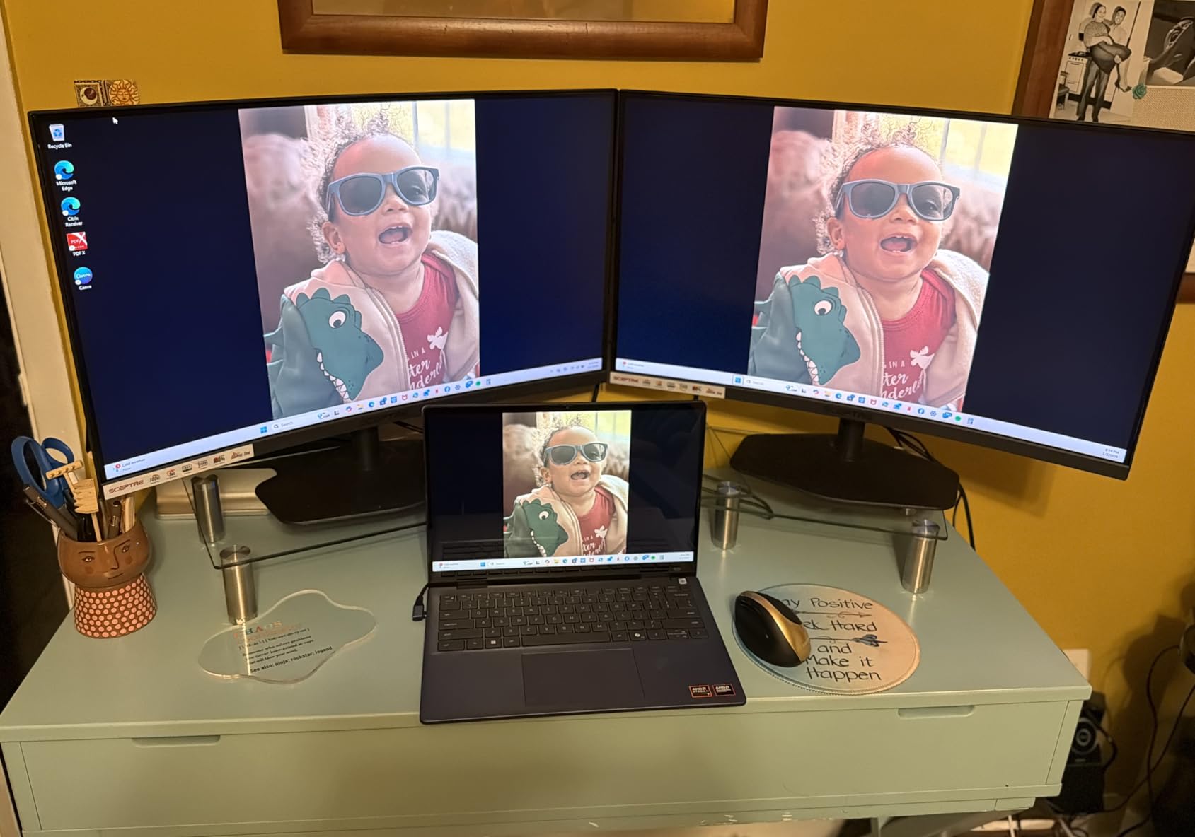 Plugable USB-C Docking Station Dual 4K 60Hz HDMI, 65W Charging, Gigabit Ethernet, 1x USB-C 5Gbps, 3X USB-A, Audio, Windows/ChromeOS, USB-C/USB4/Thunderbolt, Driverless (UD-MSTH2) customer photo 1