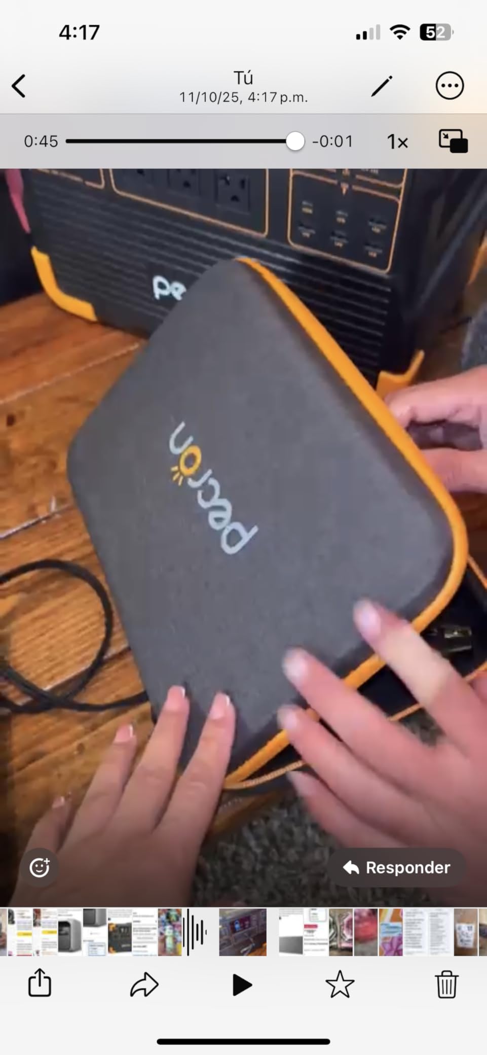 Pecron Portable Power Station E1500LFP Solar Generator 1536Wh, 2200W LiFePO4 Battery Backup, Fast Charging Power Station for Home use, RV, and Outdoor Camping customer photo 1