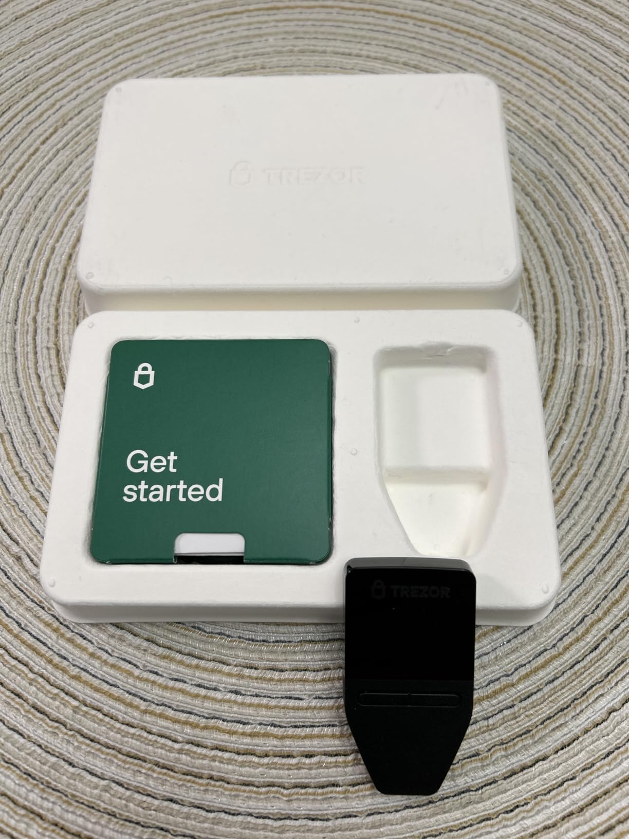 Trezor Safe 3 - Passphrase & Secure Element Protected Crypto Hardware Wallet - Buy, Store, Manage Digital Assets Simply and Safely (Cosmic Black) customer photo 1