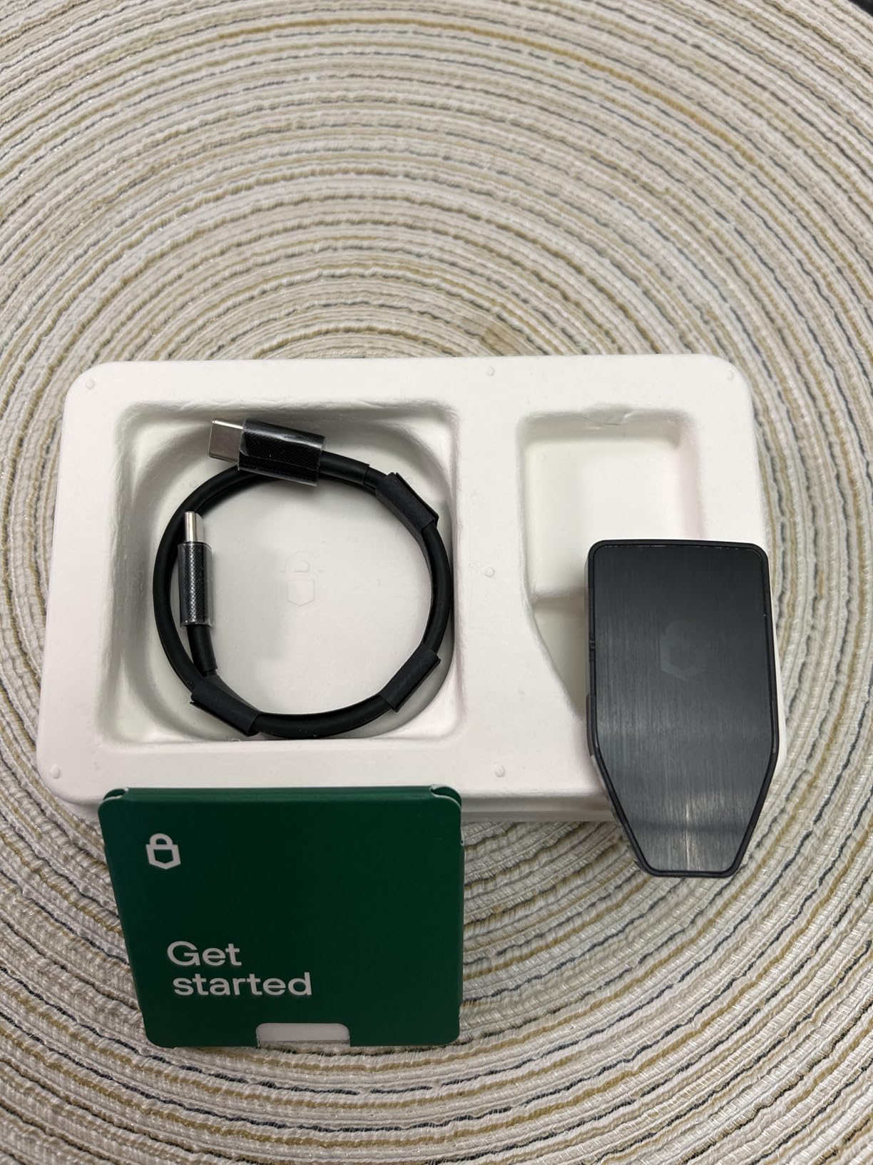 Trezor Safe 3 - Passphrase & Secure Element Protected Crypto Hardware Wallet - Buy, Store, Manage Digital Assets Simply and Safely (Cosmic Black) customer photo 2