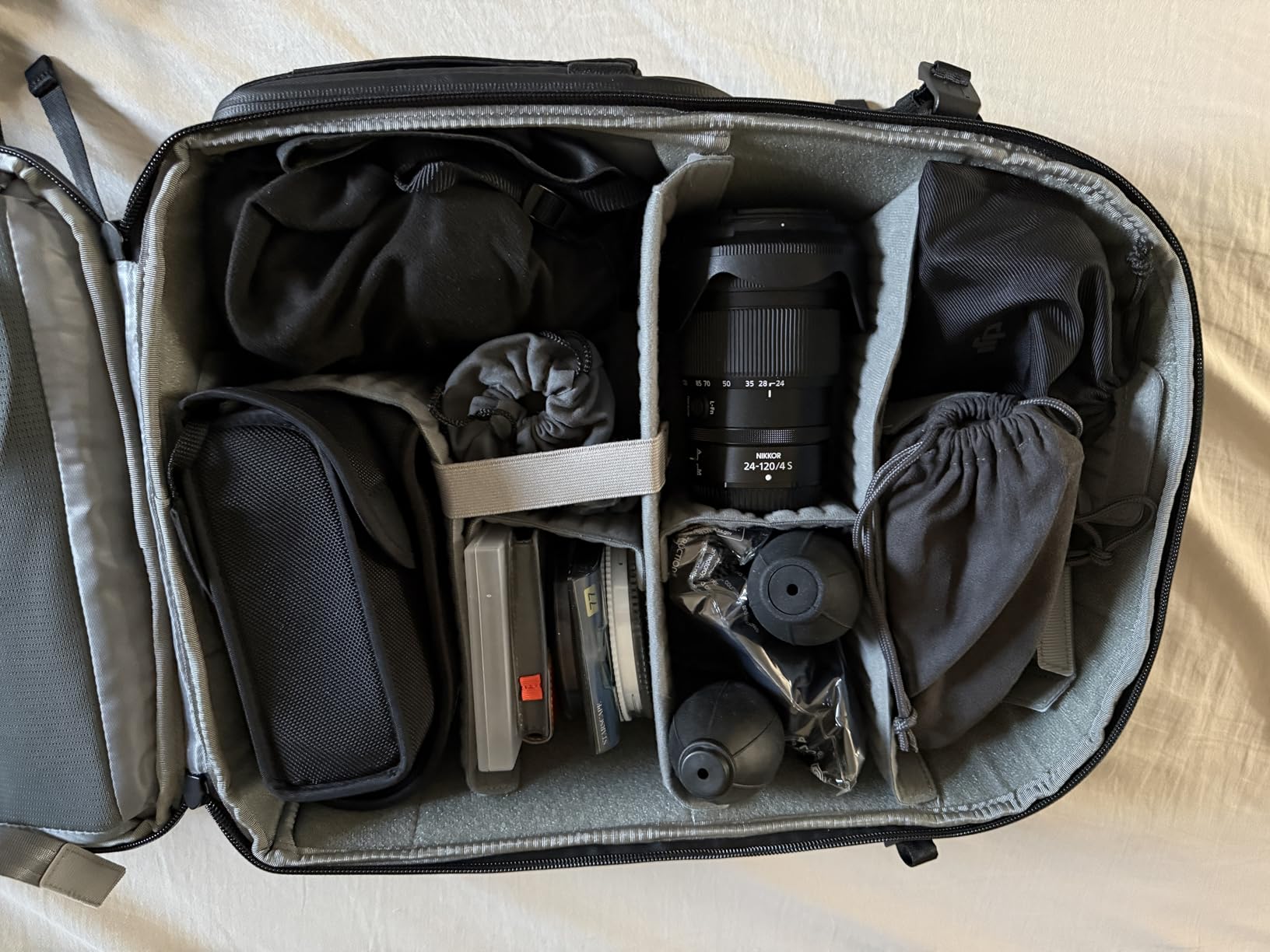 ULANZI Camera Backpack Professional Bag, Water-Resistant Photography Camera Case Anti Theft Travel for Photographers DSLR Mirrorless Camera Lens Tripod Holder 16