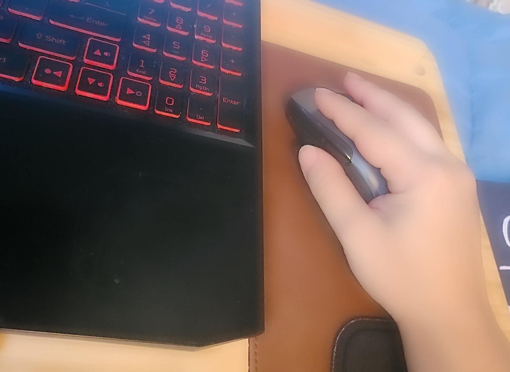 TECKNET Wireless Mouse (BT5.0/3.0 & 2.4G) Rechargeable 4800 DPI Silent USB A & Bluetooth Mouse 6 Buttons, Wide Compatibility - Grey customer photo 2