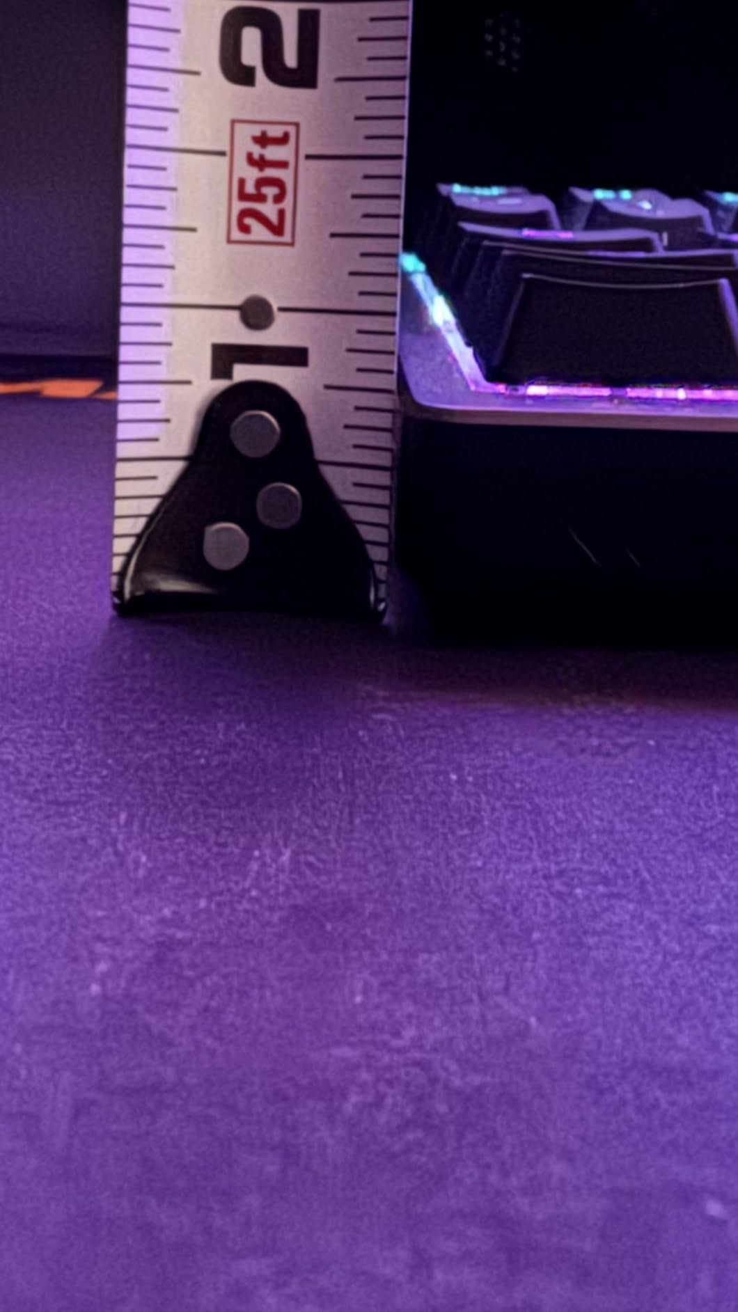 ASUS ROG Azoth Wireless Mechanical Gaming Keyboard - 75% TKL, Tri-Mode Connectivity, Hot Swappable Pre-lubed ROG NX Snow Linear Switches, PBT Keycaps, RGB, OLED Display, PC/Mac Support - Black customer photo 1