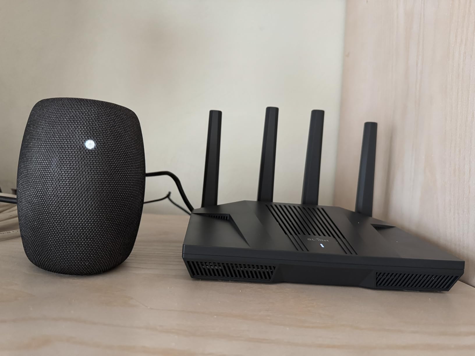 GL.iNet GL-MT6000 (Flint 2) WiFi 6 High Speed Gaming Router - 2x 2.5G Ports, VPN, AdGuard Home, OpenWRT customer photo 1