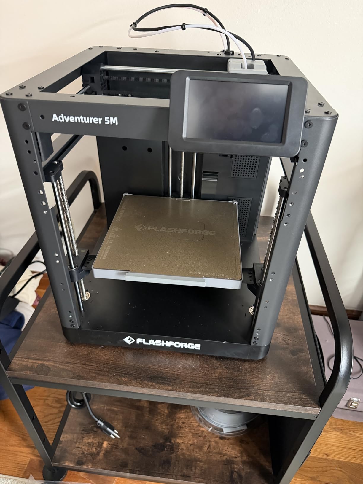 FLASHFORGE Adventurer 5M 3D Printer,600mm/s Max High-Speed FDM 3D Printers with Fully Auto Leveling, 280°C Direct Extruder with Quick Detachable Nozzle, Effective Cooling, Core XY Structure customer photo 1