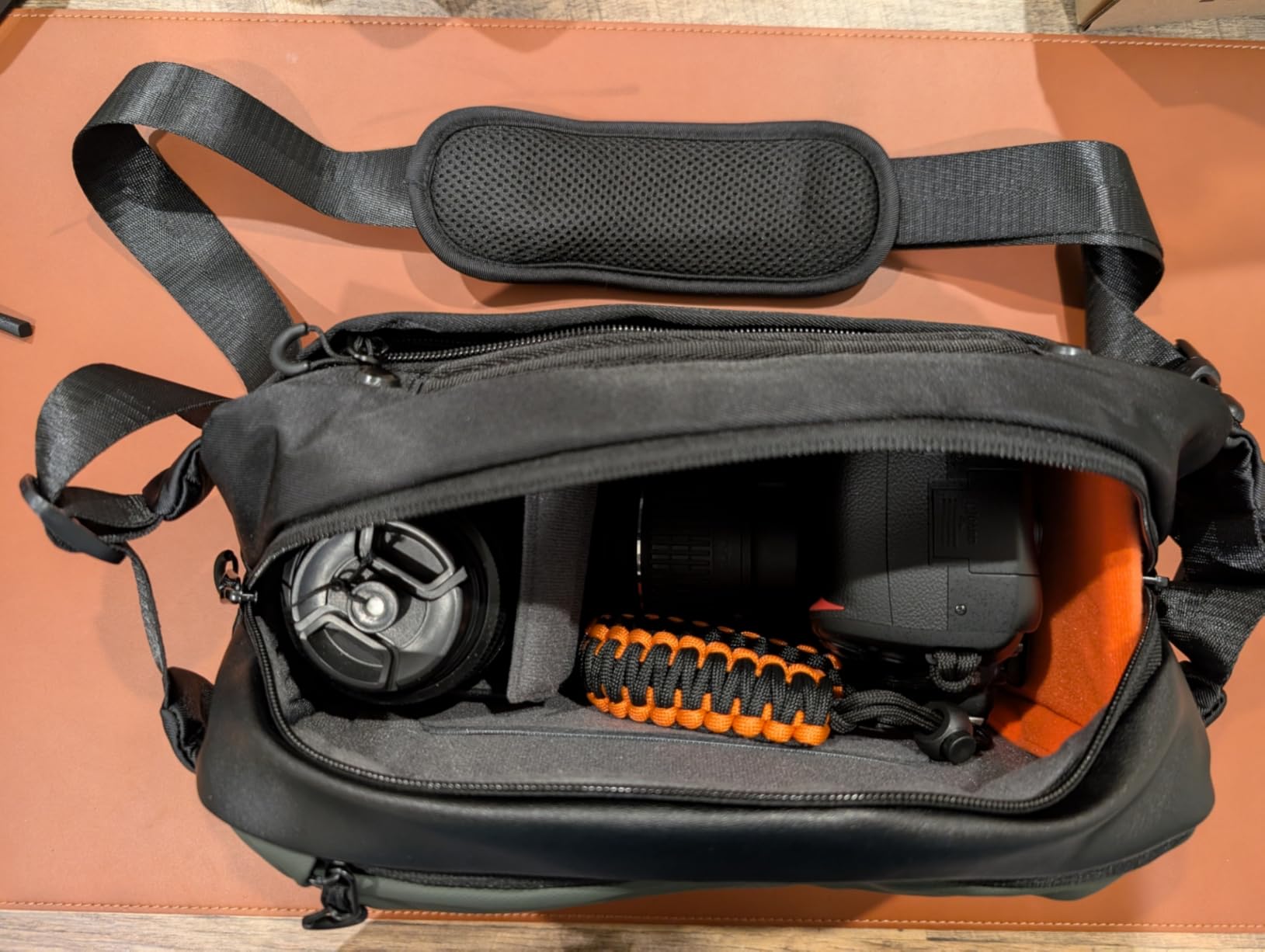 K&F CONCEPT Camera Sling Bag Crossbody Bag Waterproof Camera Shoulder Backpack DSLR/SLR/Mirrorless Camera Case customer photo 2