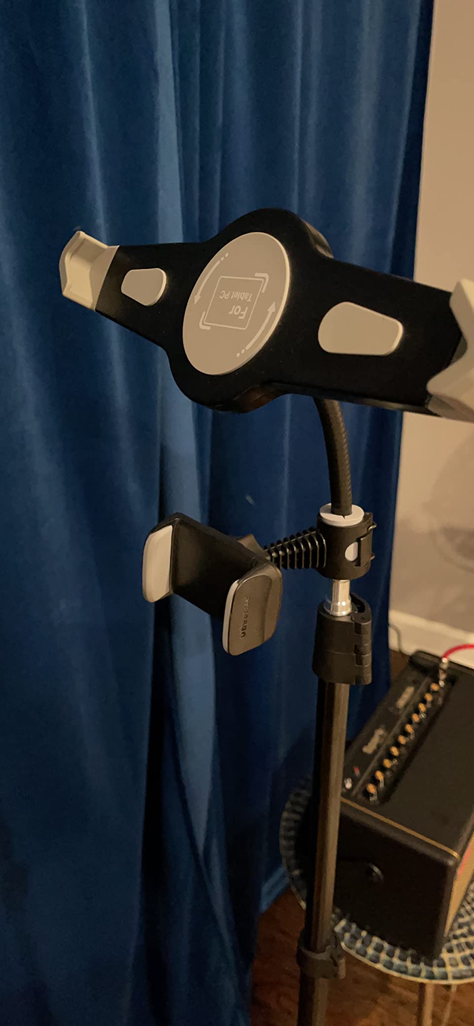 UBeesize 67-in iPad Tripod Stand, 360 Rotating Tablet Mount & Phone Holder, Compatible with 9.9-15.7 Inches Tablets customer photo 1