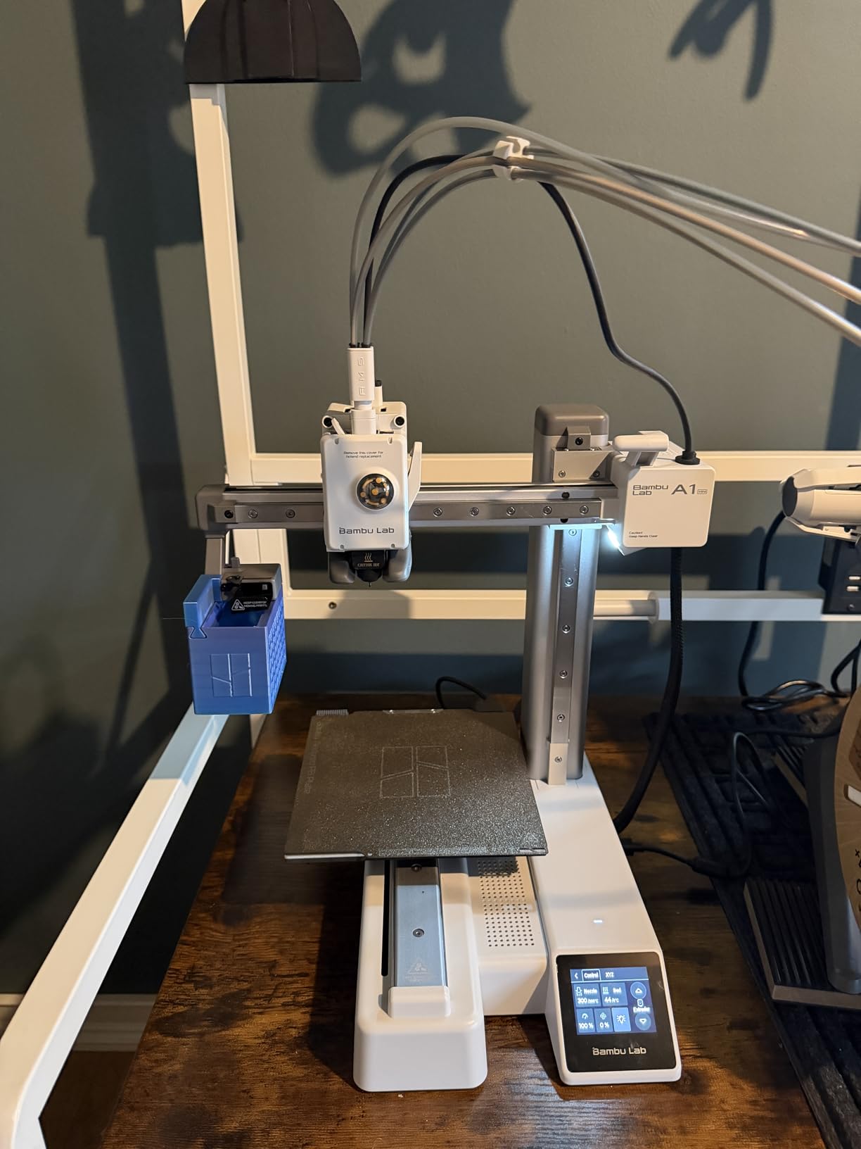 Bambu Lab A1 Mini Combo, A1 Mini 3D Printer and AMS lite, Support Multi-Color 3D Printing, High Speed & Precision, Full-Auto Calibration & Active Flow Rate Compensation, ≤48 dB Quiet FDM 3D Printers customer photo 2