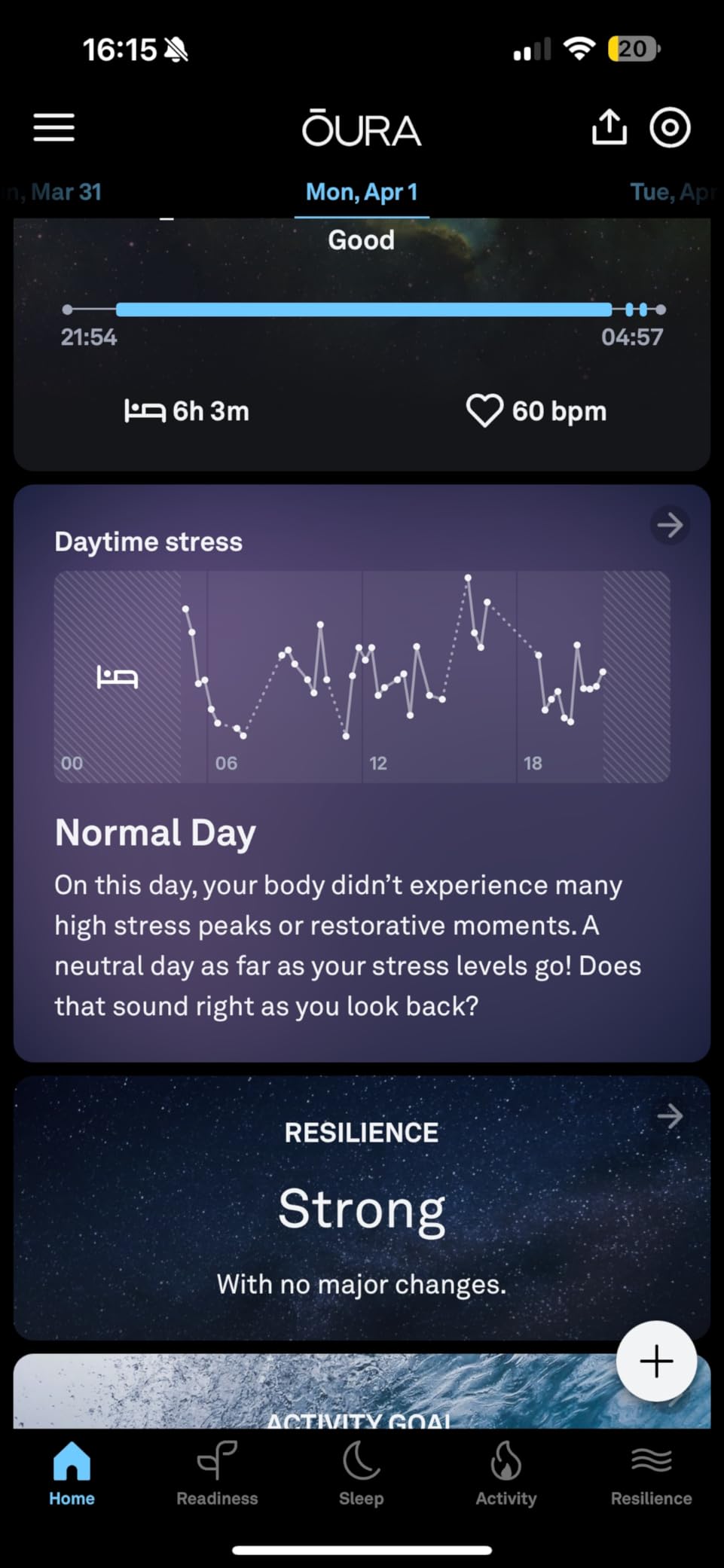 Oura Ring Gen3 Horizon - Stealth - Size 11 - Smart Ring - Size First with Oura Ring Gen3 Sizing Kit - Sleep Tracking Wearable - Heart Rate - Fitness Tracker - 5-7 Days Battery Life customer photo 1