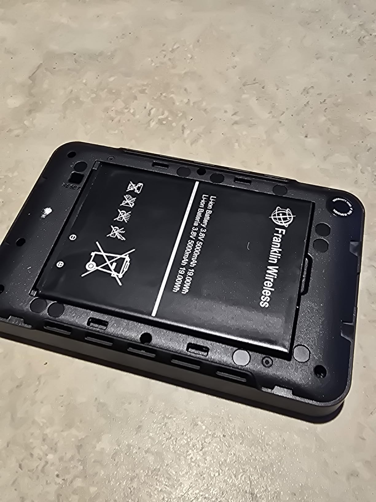 Franklin A50 5G | WiFi 6 | Removable 5000 mAh Battery | 2.4