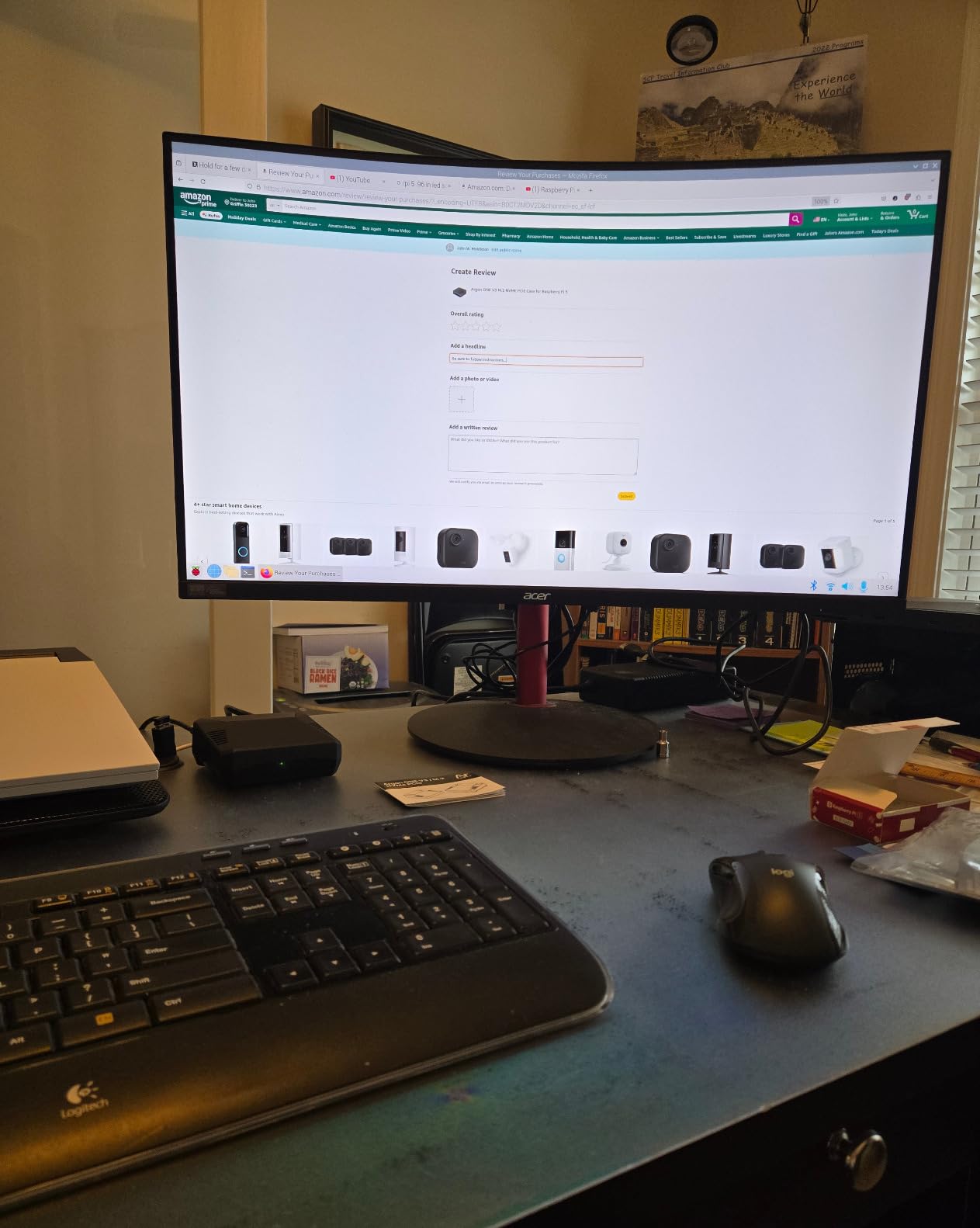 Argon ONE V3 M.2 NVME PCIE Case for Raspberry Pi 5 customer photo 2