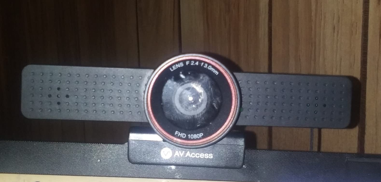 AV Access 4K Conference Webcam - Auto Framing, Presenter Tracking, Individuals Gallery, Dual Noise-Canceling Mics, Privacy Cover, 120° FOV, ePTZ Control, 5X Digital Zoom, Works with Teams, Zoom customer photo 1