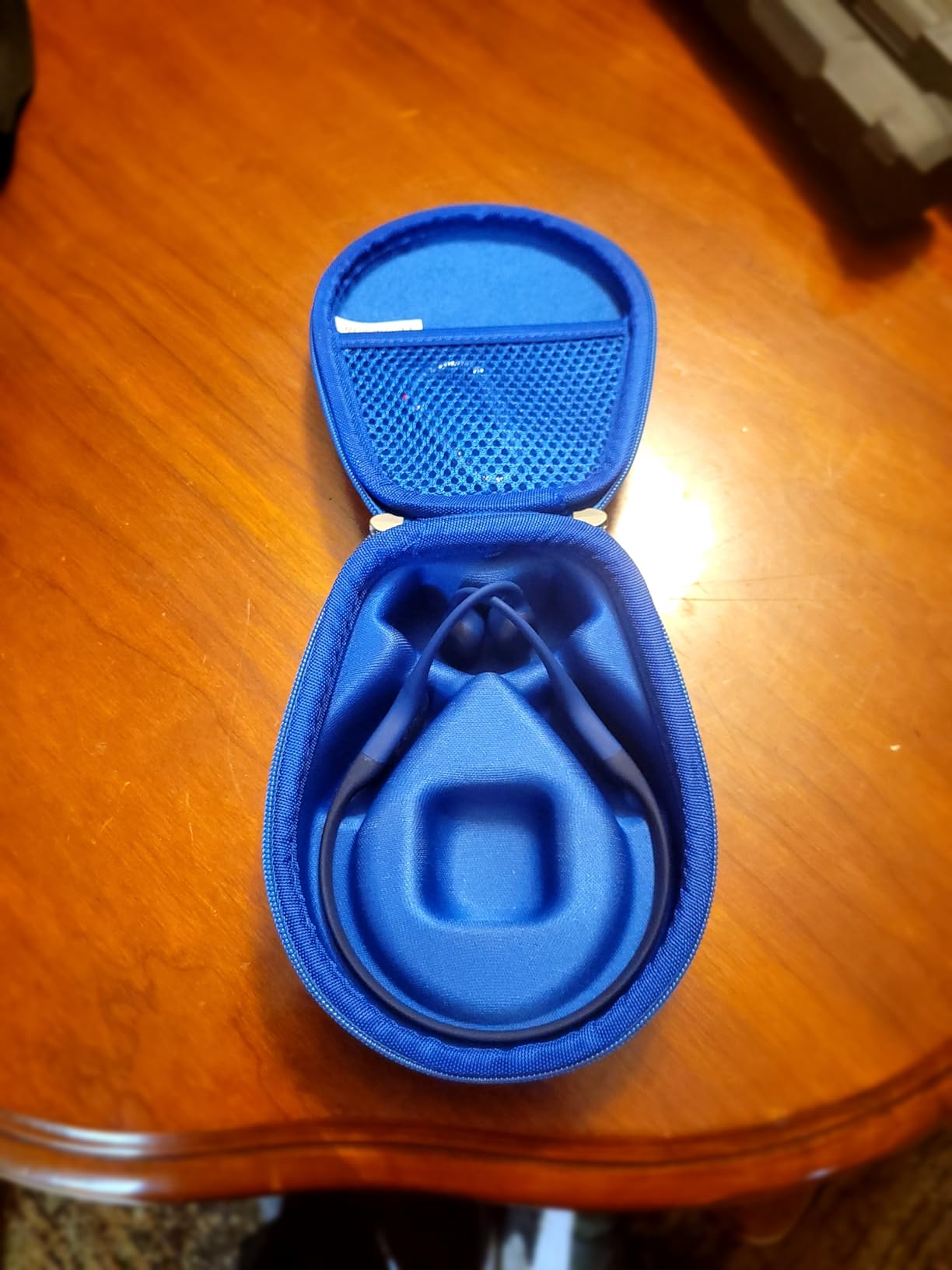 SHOKZ OpenRun with USB-C Charging - Open-Ear Bluetooth Bone Conduction Sport Headphones - Sweat Resistant Wireless Earphones for Workouts and Running - Built-in Mic, with Hair Band - Standard - Black customer photo 2