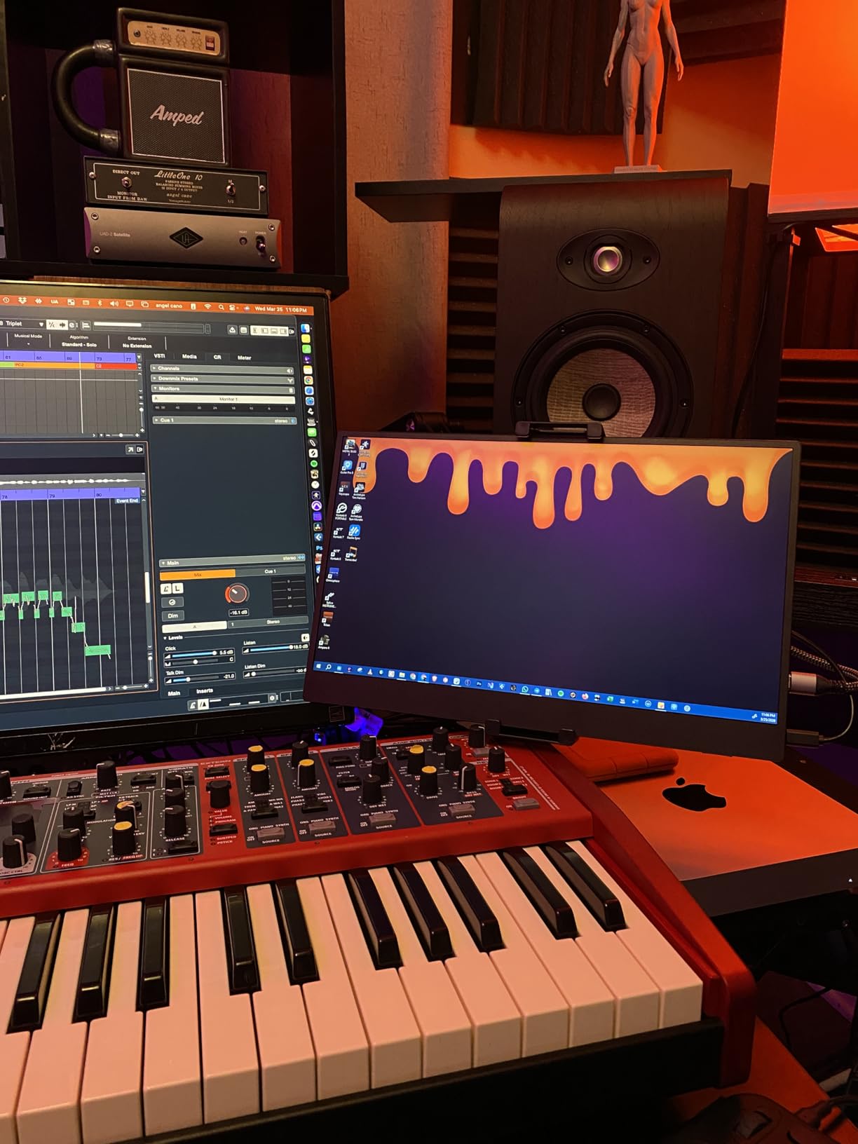 EVICIV Portable Monitor Touchscreen 15.6