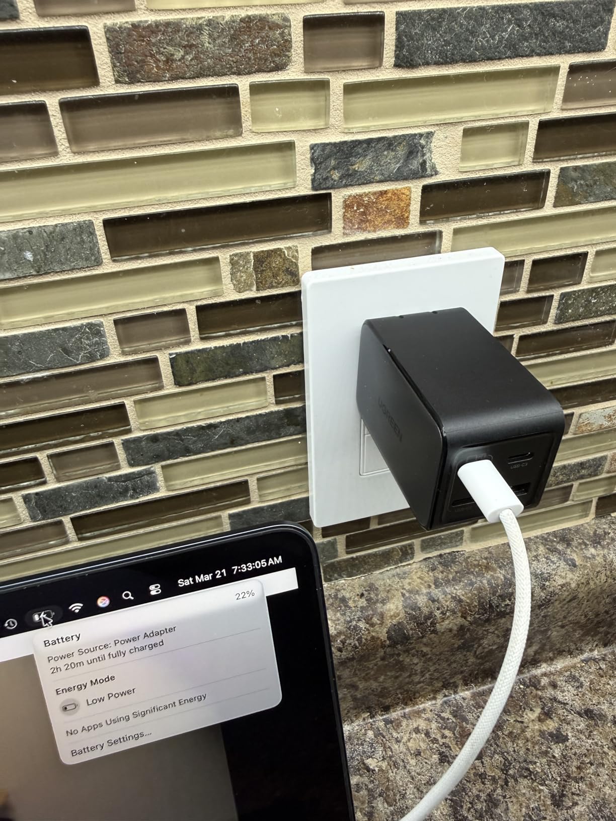 Nexode 65W GaN USB C Wall Charger, 4-Port Fast Type-C Charger Compatible with MacBook Pro/Air, iPhone 17/16/15 Series, Galaxy S25/S24, Pixel 10/9, iPad Pro, Steam Deck customer photo 1